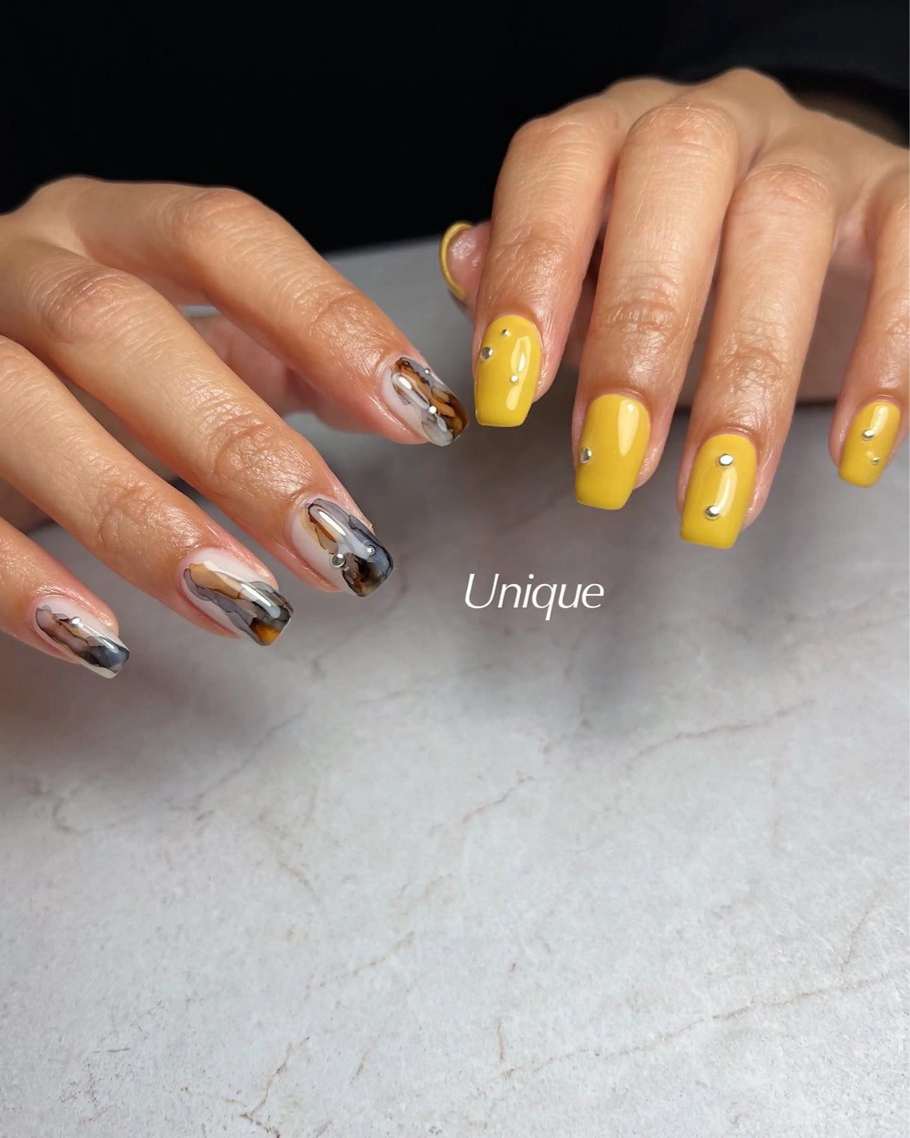 ネイル ハンドネイル Unique 【ユニーク】のネイルデザイン