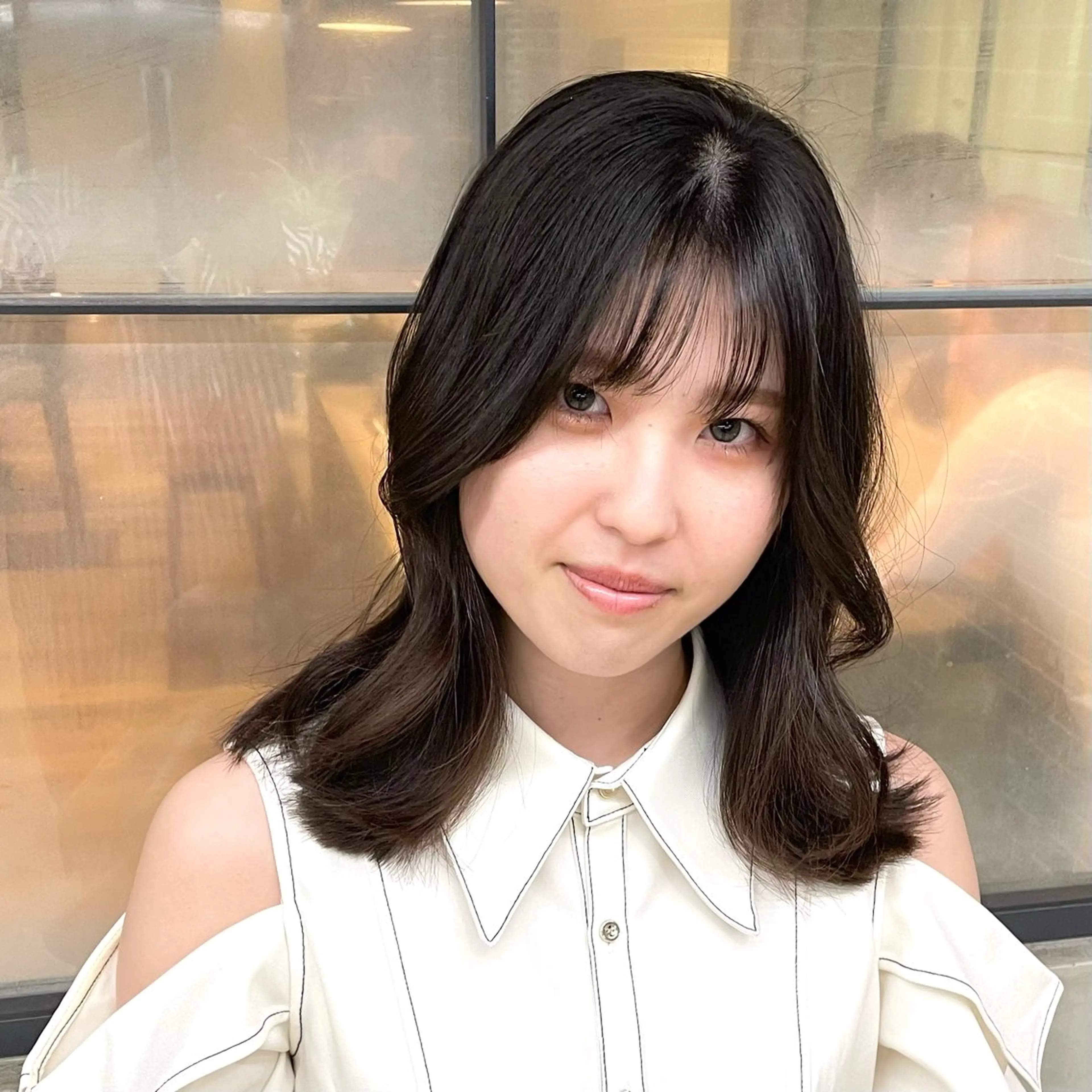 ミディアム カラー カット ヘアカラー k-two京都店所属・大人女性スタイル✂︎ 中谷大志朗のヘアスタイル