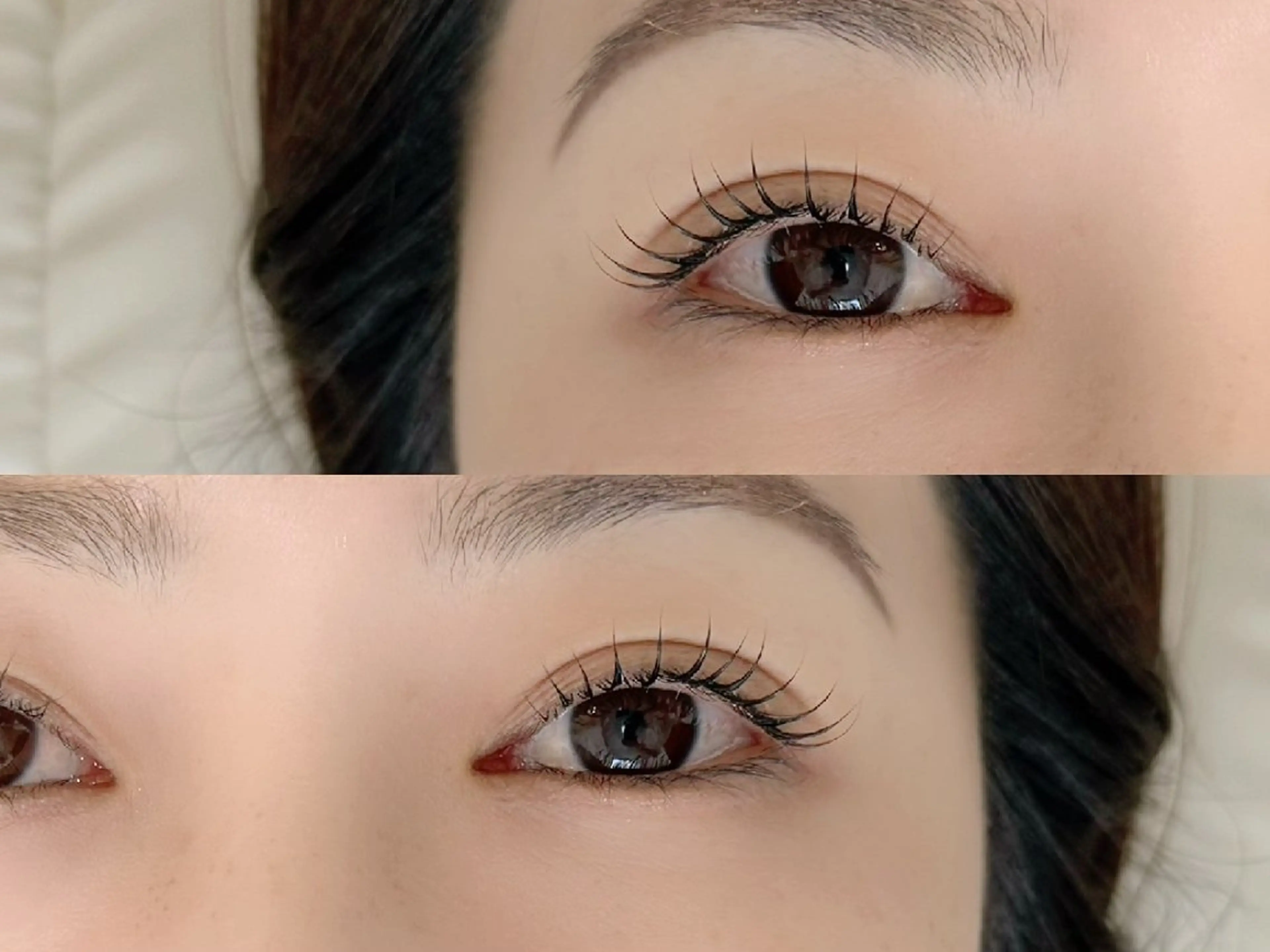 マツエク・マツパ ナチュラル マツパ iplus✴ まつげ、眉毛、耳つぼのマツエク・マツパデザイン