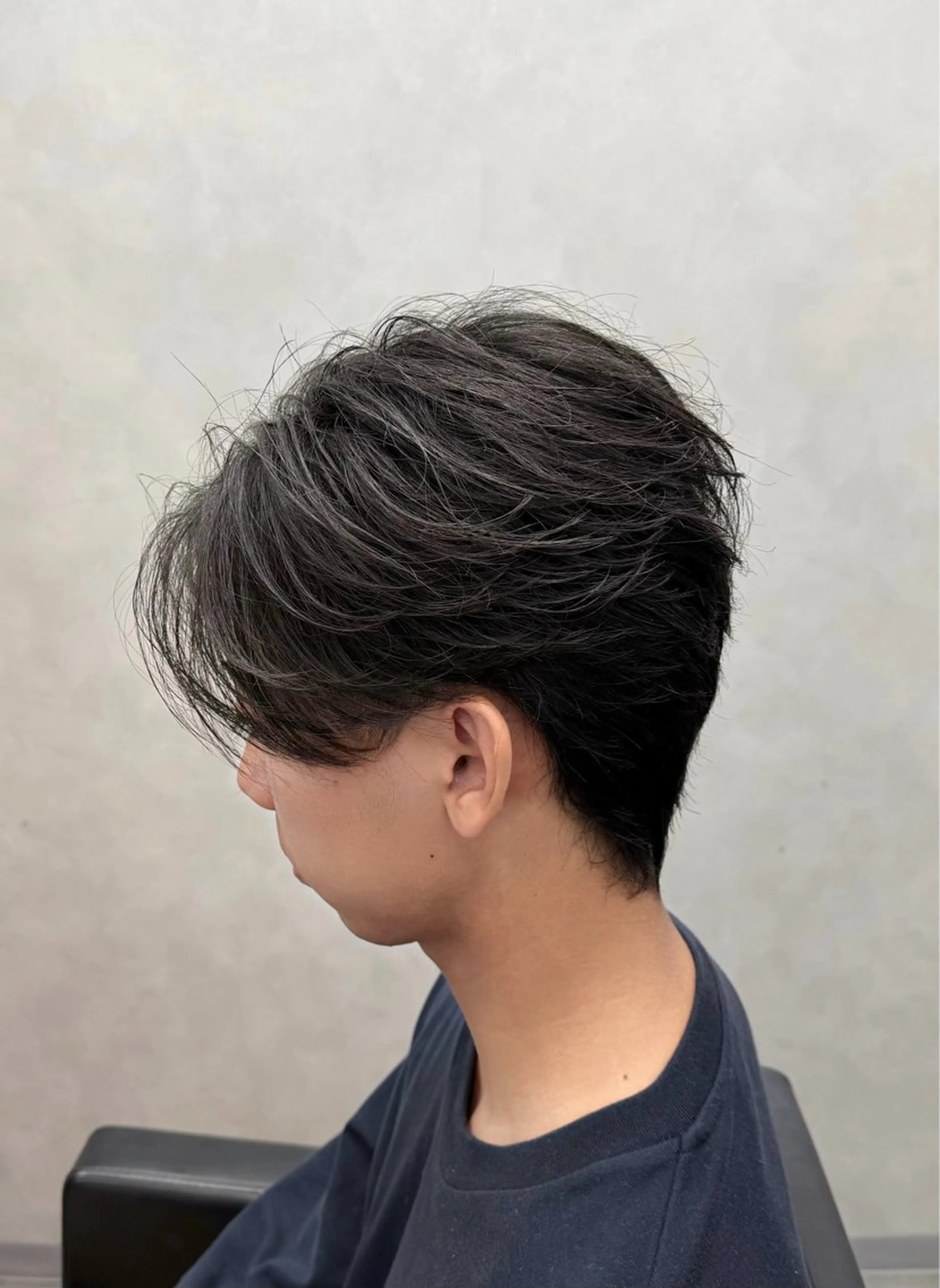 ミディアム メンズ センターパート そら/XeRo渋谷 /カットモデル募集のヘアスタイル