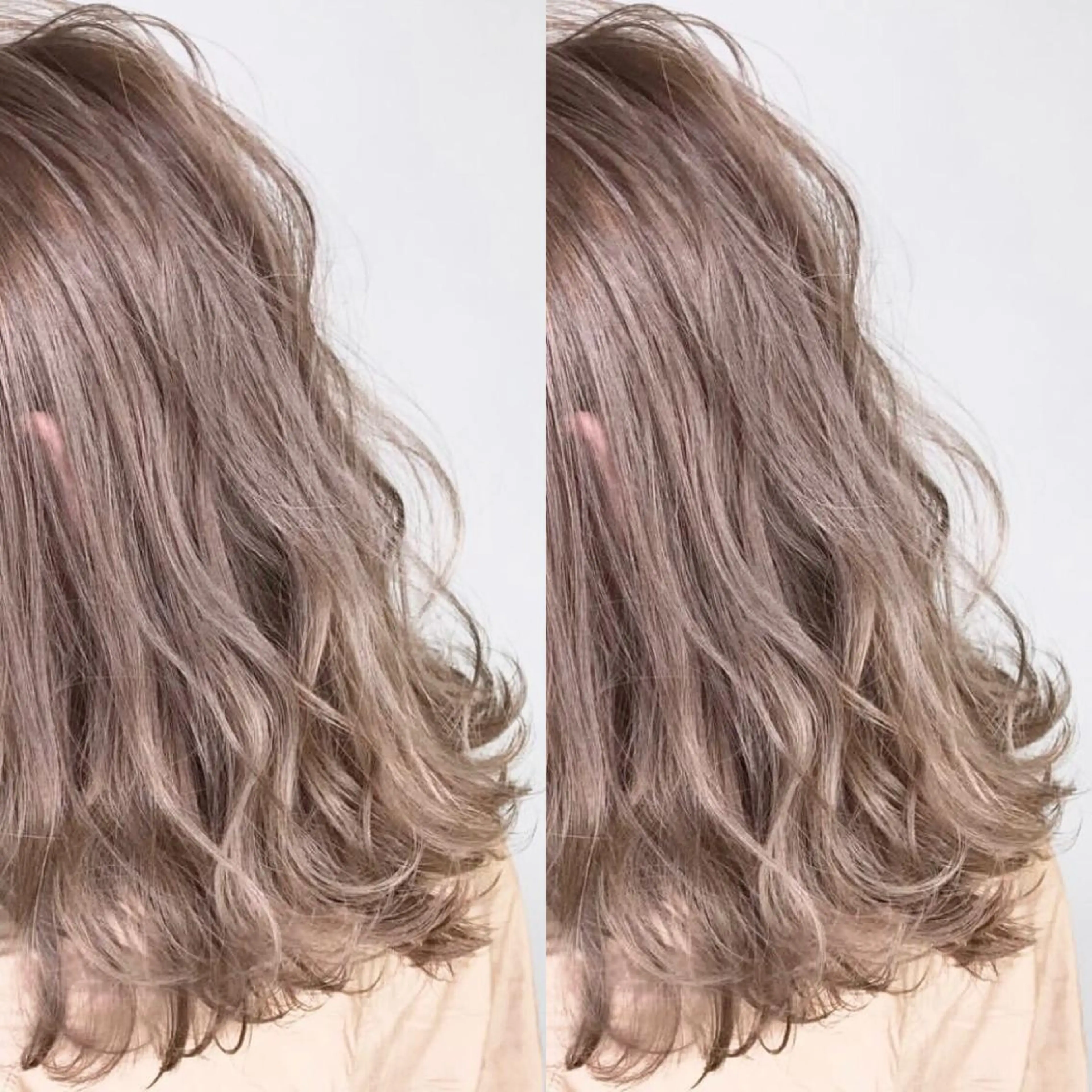 セミロング カラー パーマ ヘアアレンジ tocca所属・毎月通える価格♪ 杉本真基のヘアスタイル