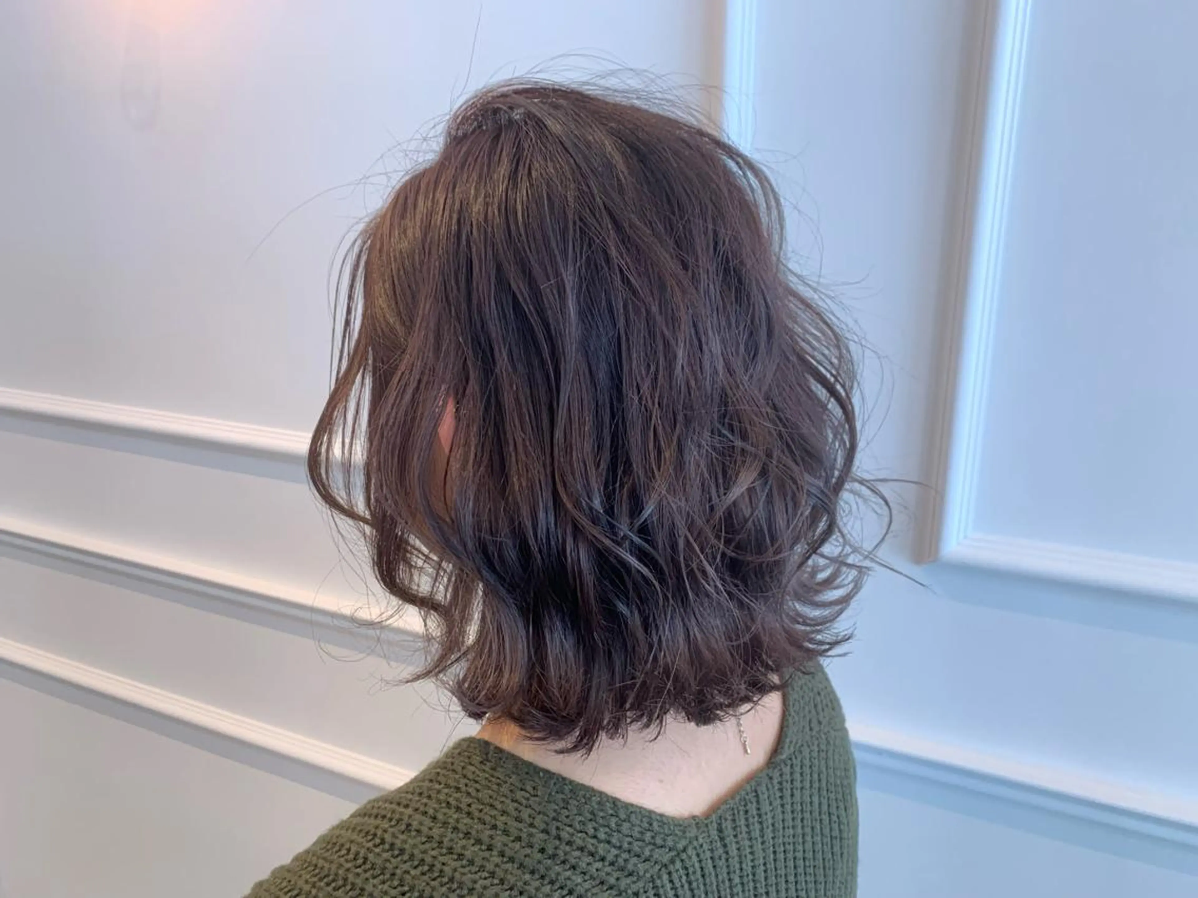 ショート カラー 透明感カラー ラベンダーカラー Silk-lei【銀座店】所属・銀座/美髪縮毛矯正 /髪質改善/山本翔華のヘアスタイル