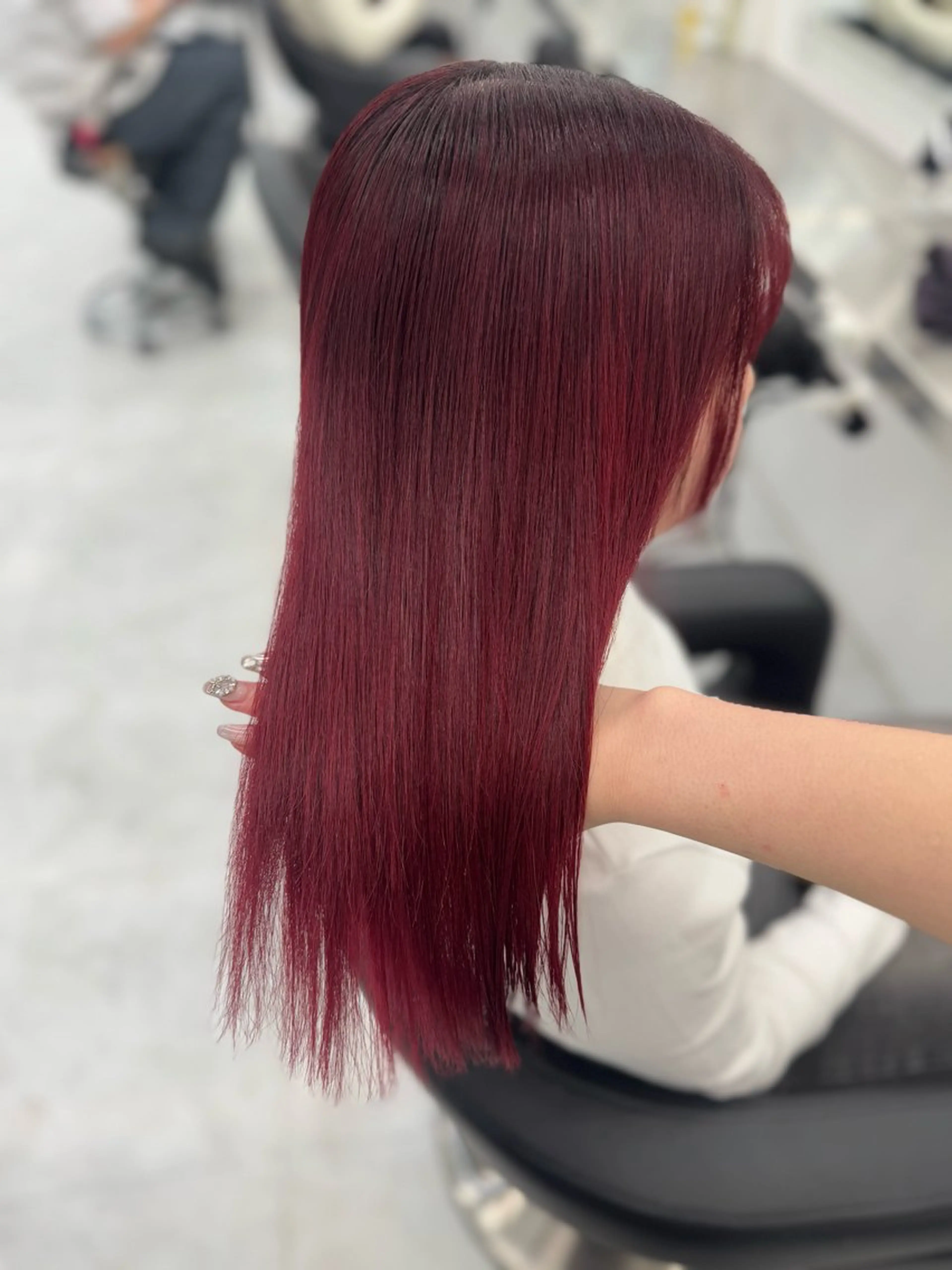 セミロング カラー ヘアカラー 🎀愛されgirly ヘア🫧Ayakaのヘアスタイル