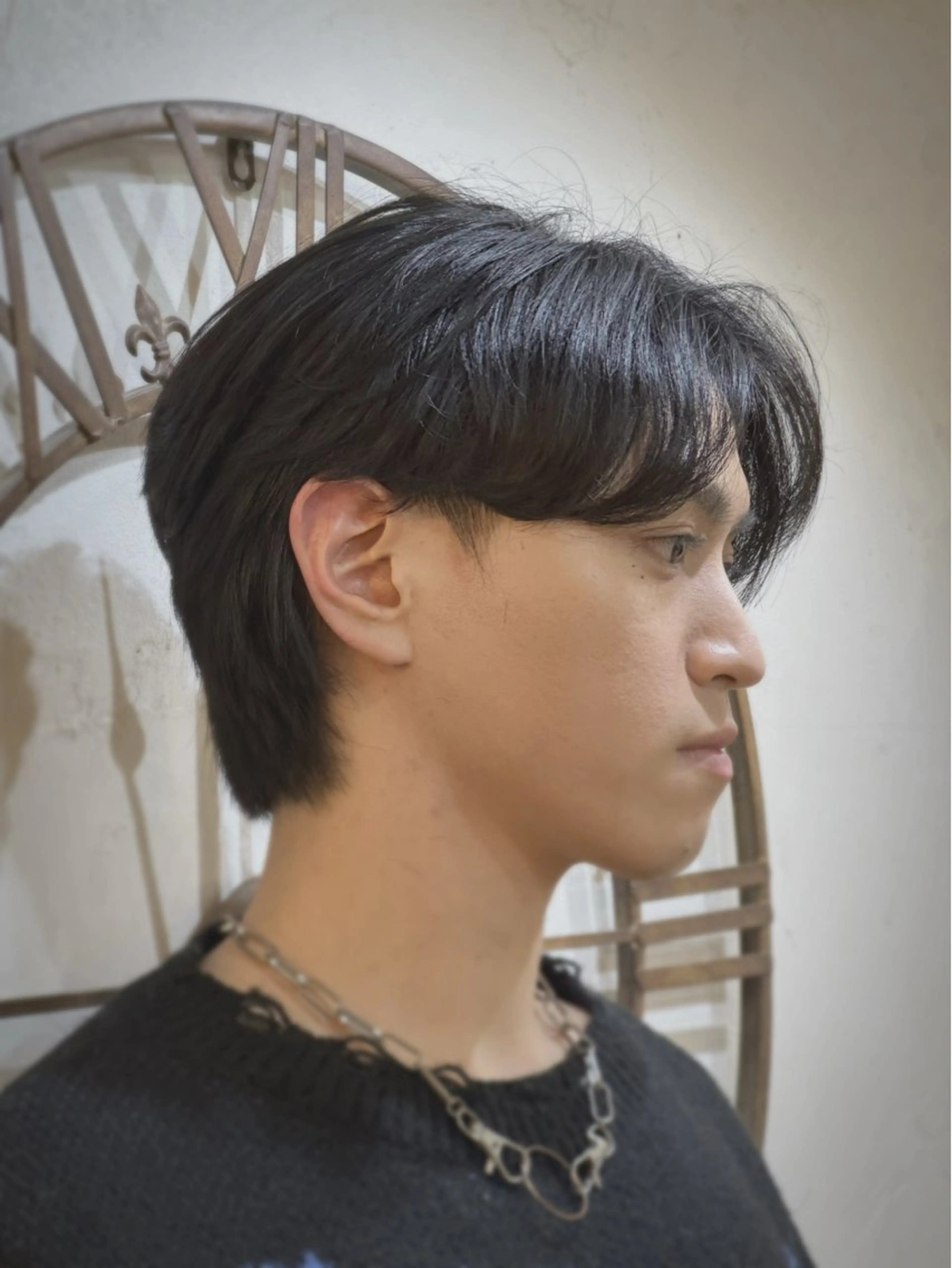 メンズ スパイキー/ ピンパーマ/緑川雄也のヘアスタイル