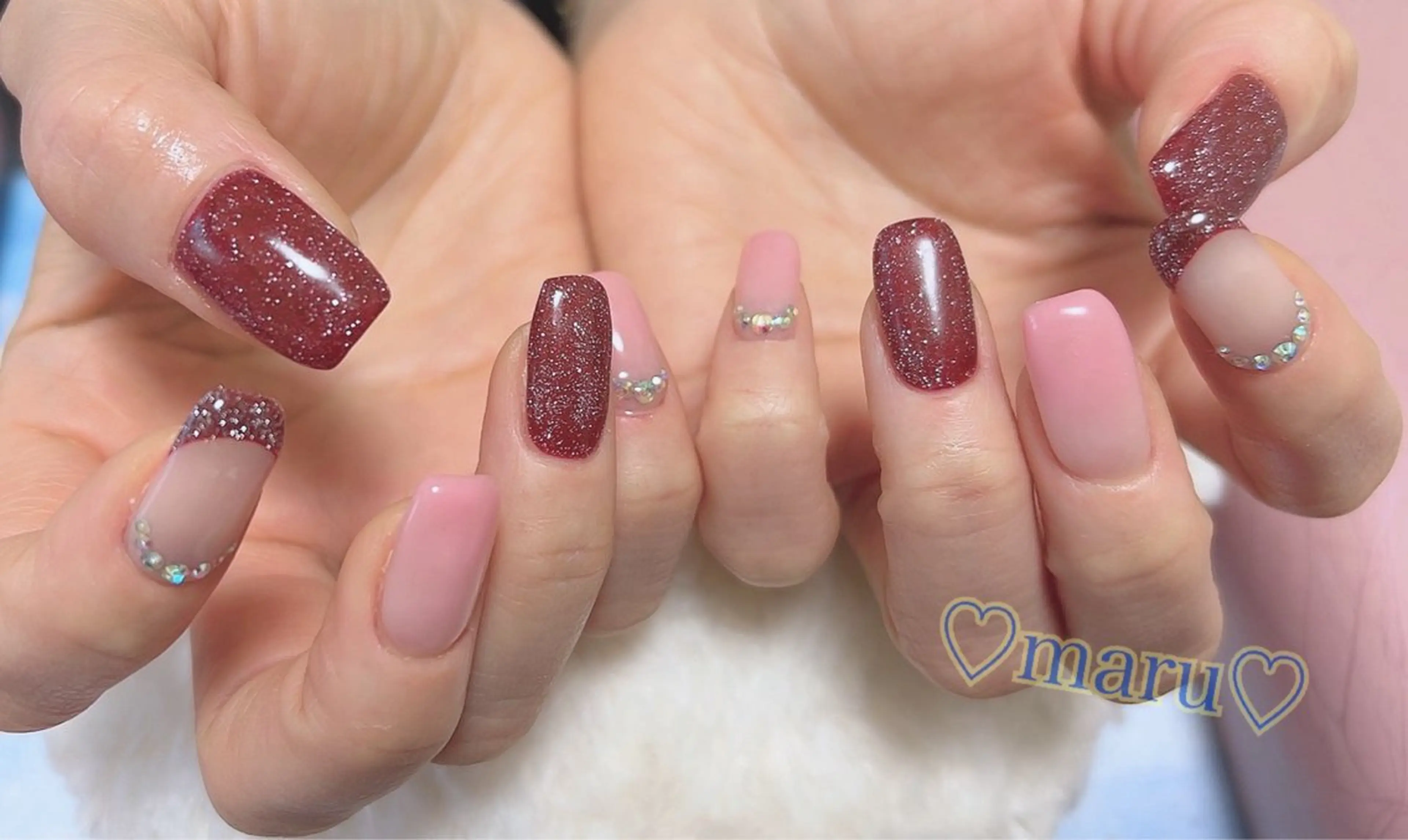 ネイル ハンドネイル フットネイル まるみ ♡のネイルデザイン