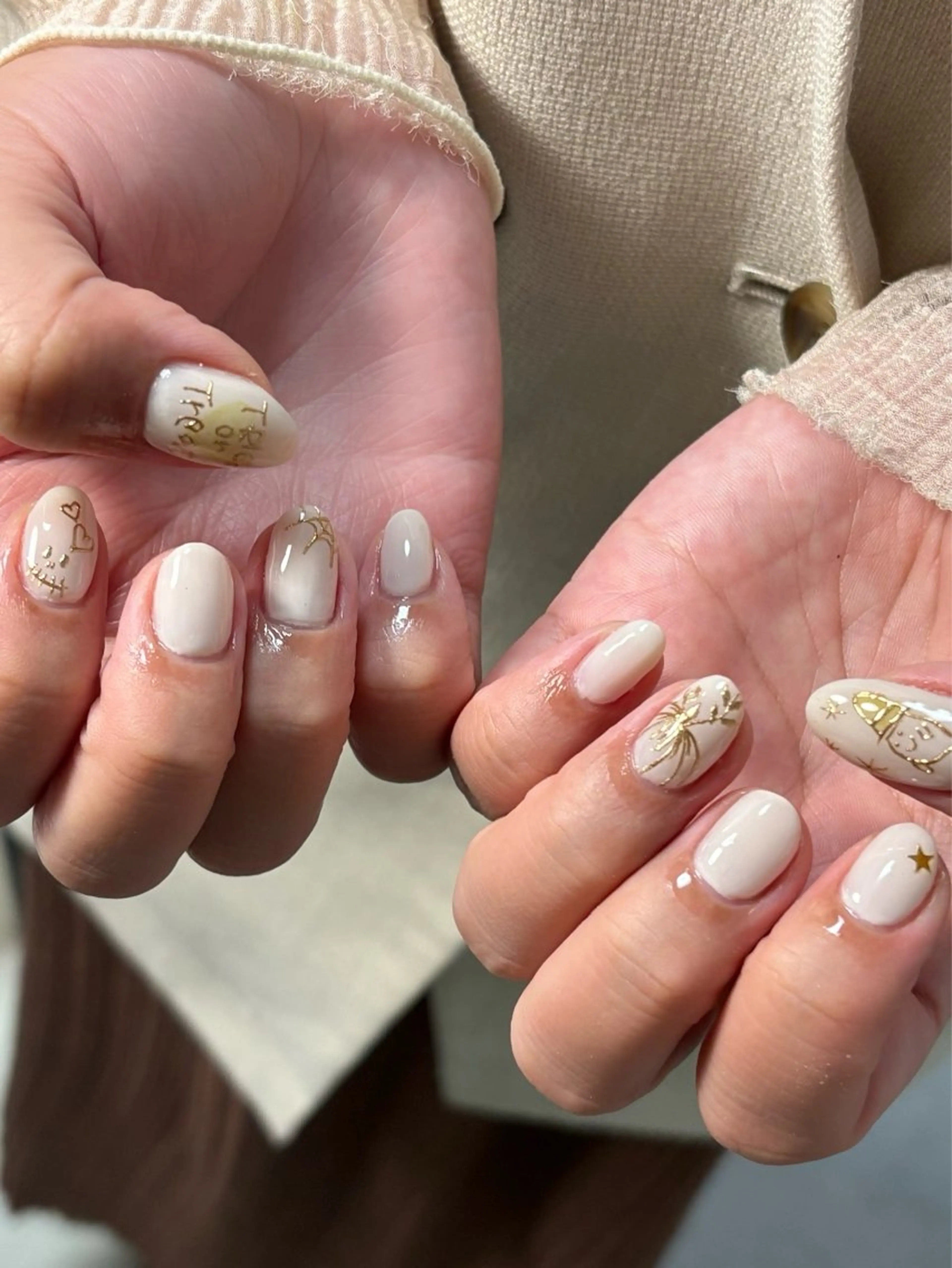 ネイル アートネイル ハンドネイル Li'a Bloom所属・🦋🤍 madoka🤍のネイルデザイン