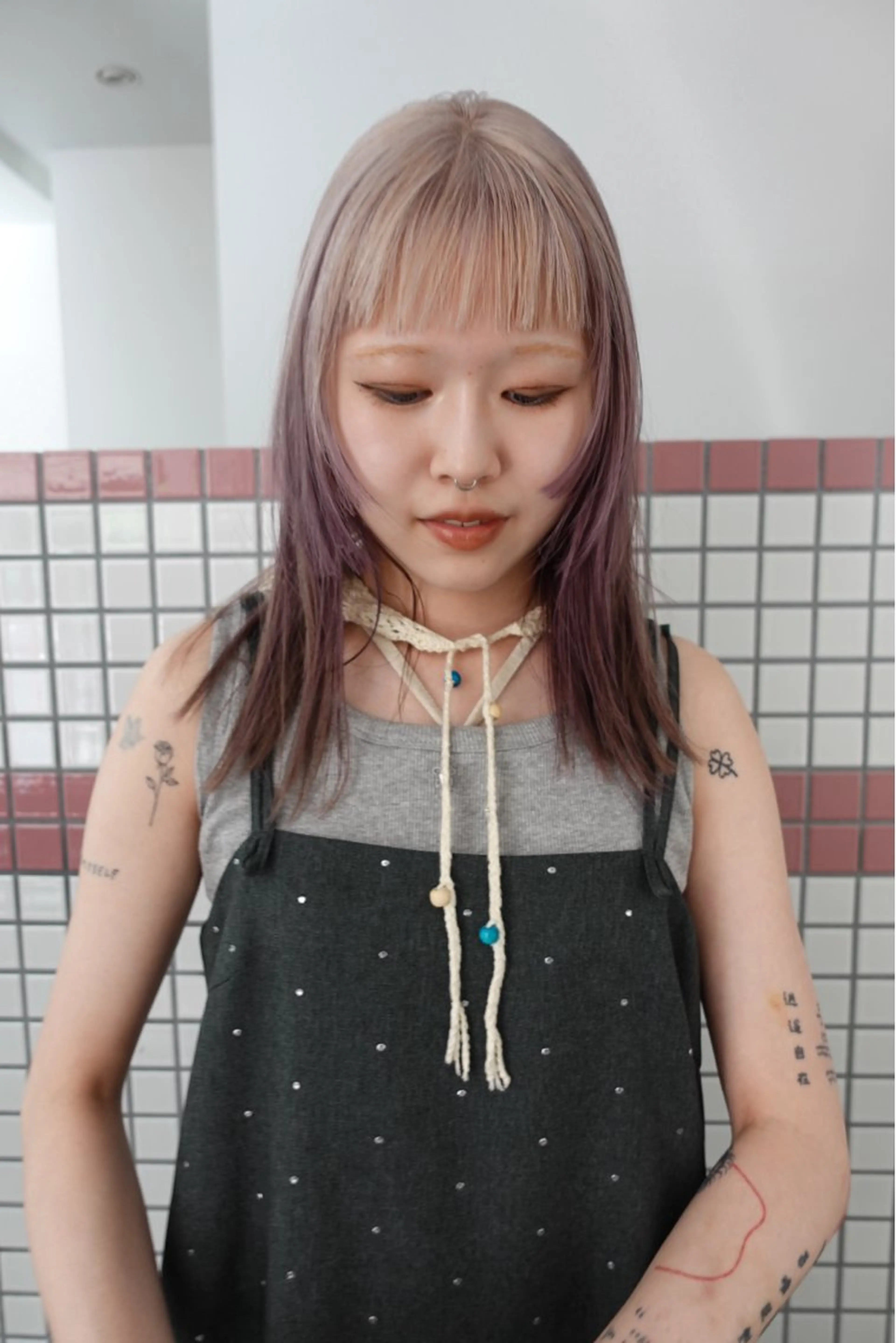 セミロング カラー カット ヘアカラー トリートメント トレンドヘア◎ 店長　清原佑太のヘアスタイル