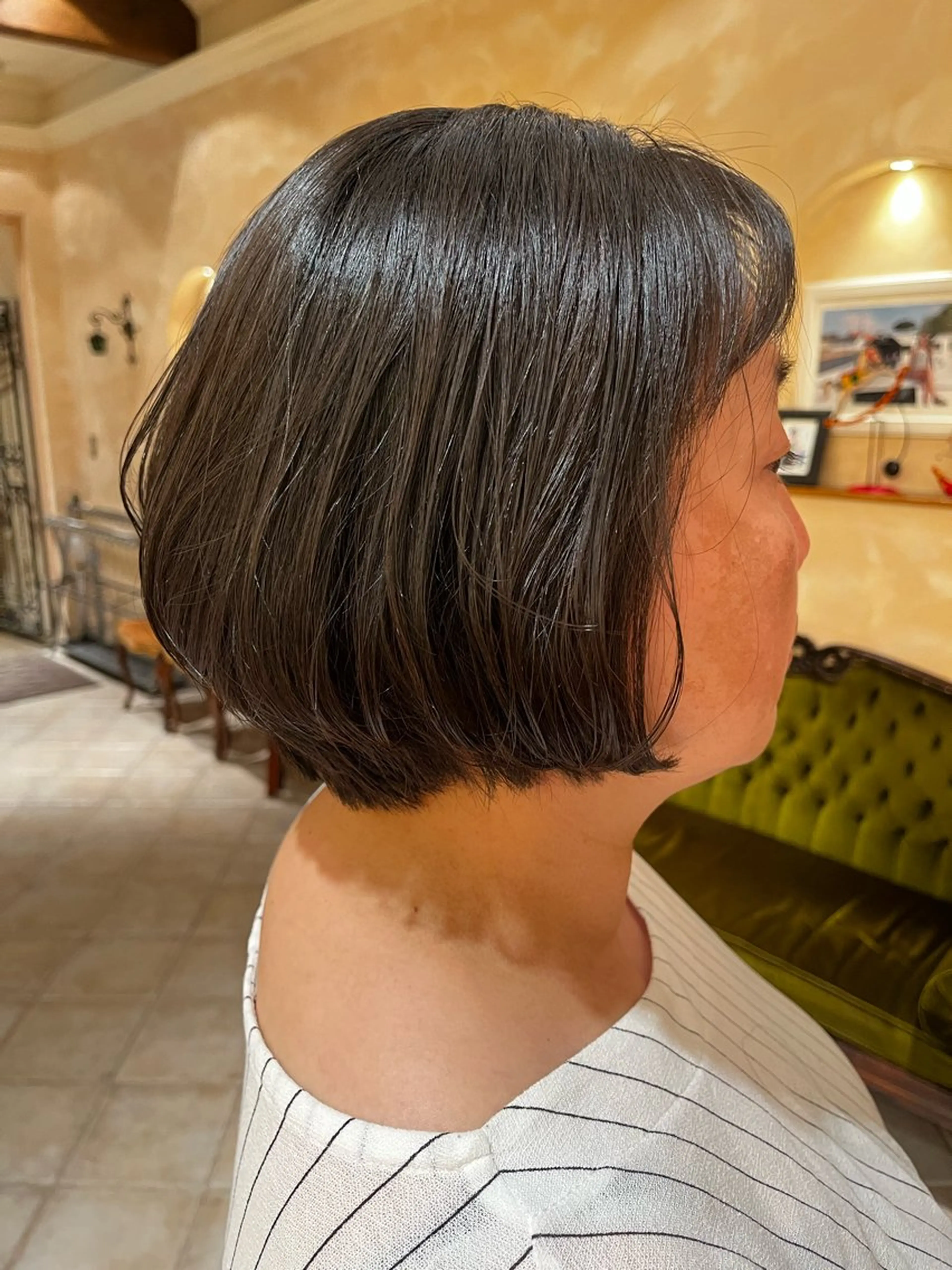 ショート 田内 満里奈のヘアスタイル