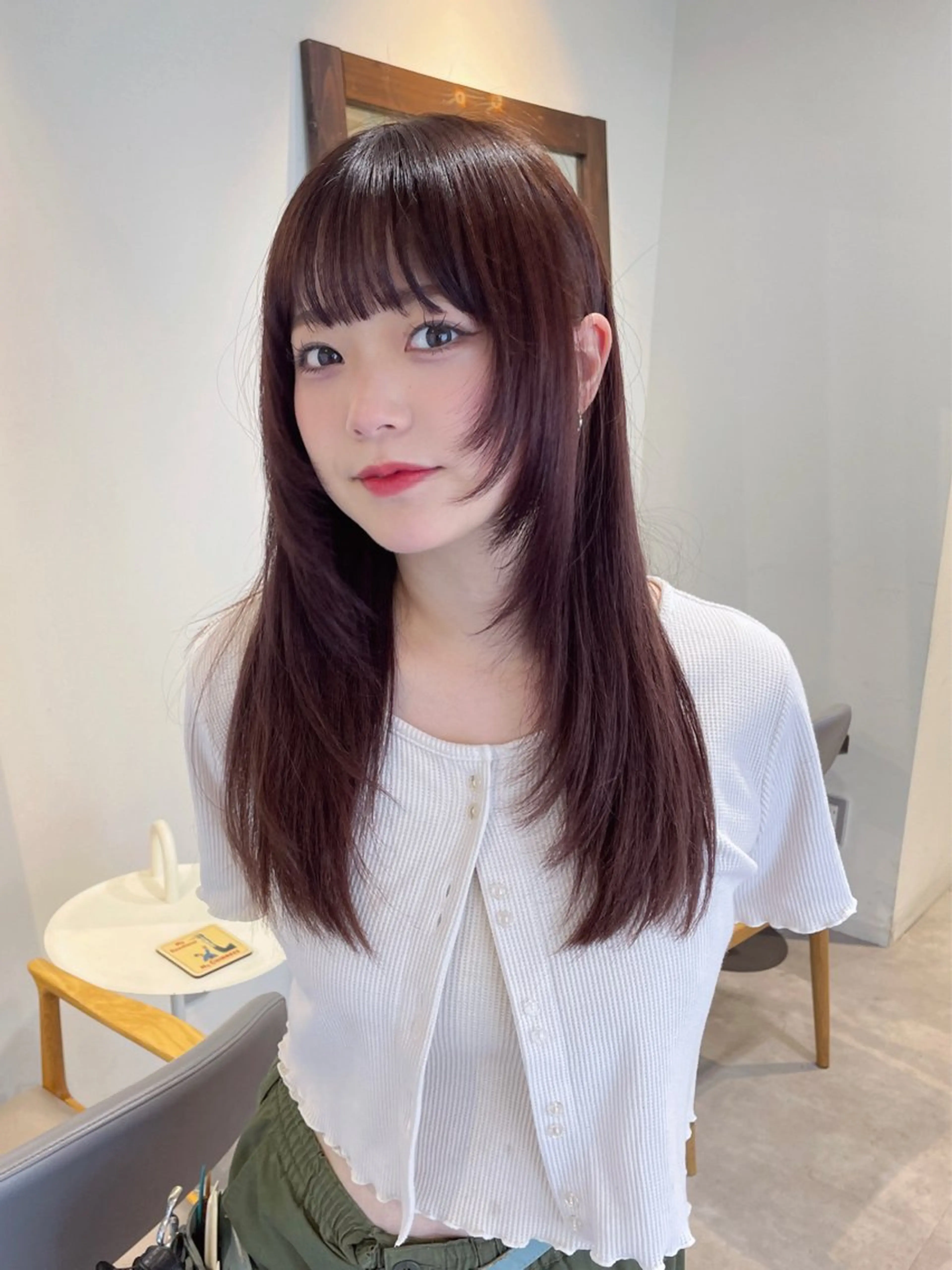 ロング Clore所属・うる艶ヘア♡韓国好き 透明感　shotaのヘアスタイル