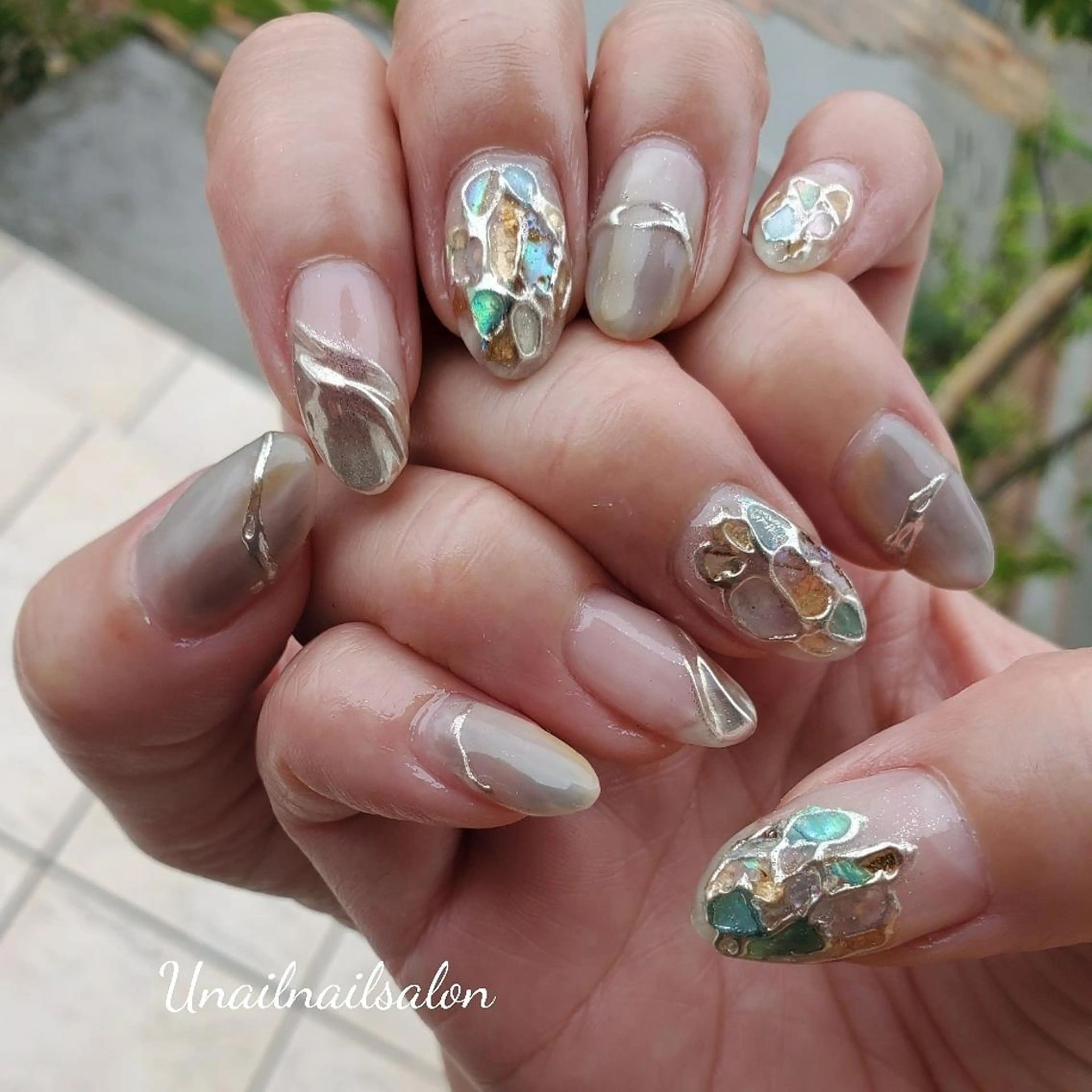 ネイル ハンドネイル U nail所属・高橋 千恵のネイルデザイン