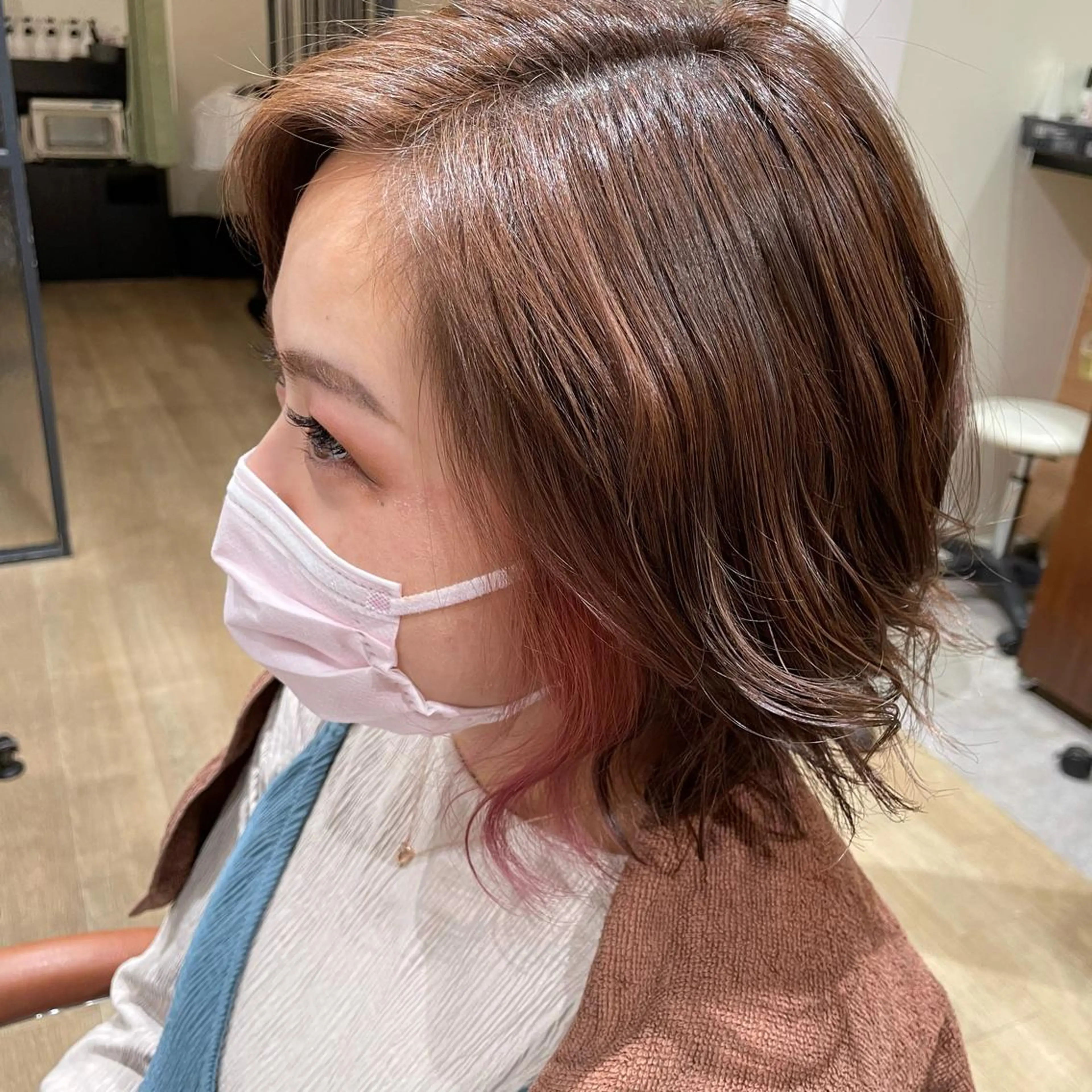 カラー ヘアカラー 藤井 雄大のヘアスタイル