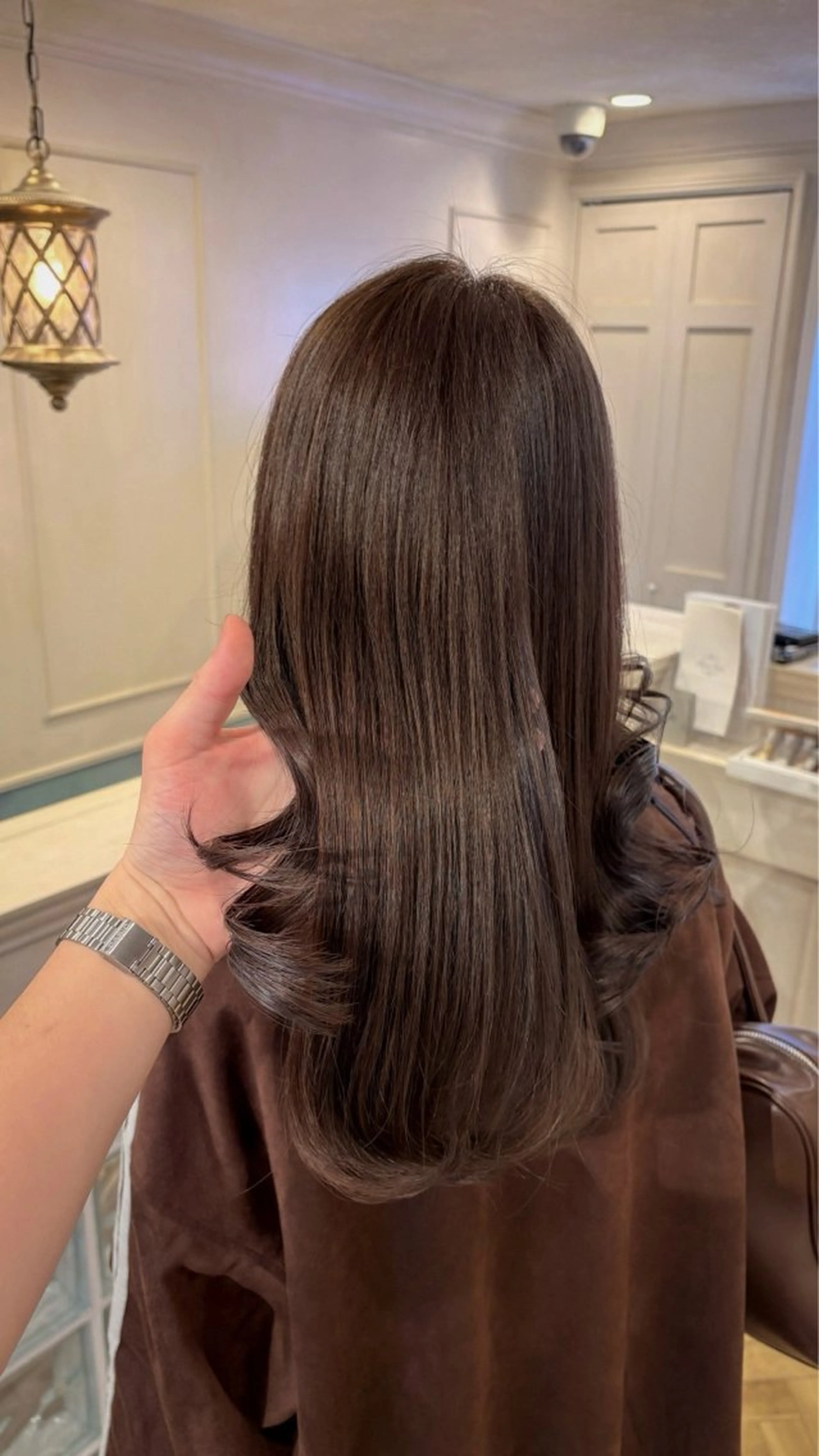 セミロング カット ヘアカラー トリートメント ナチュラル×透明感 /kazutoのヘアスタイル