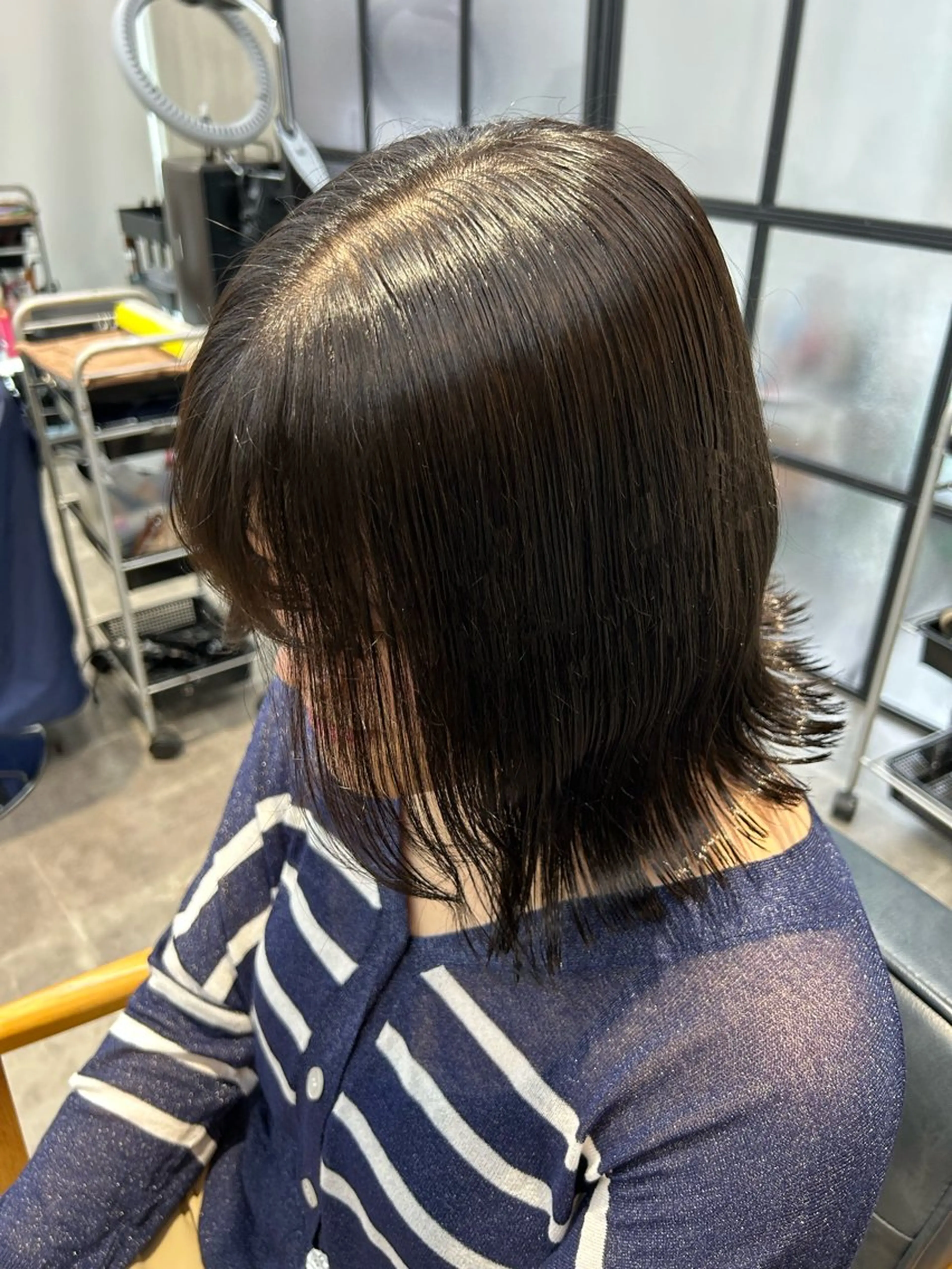 ミディアム カラー 韓国×髪質改善カラー 💎hinaのヘアスタイル