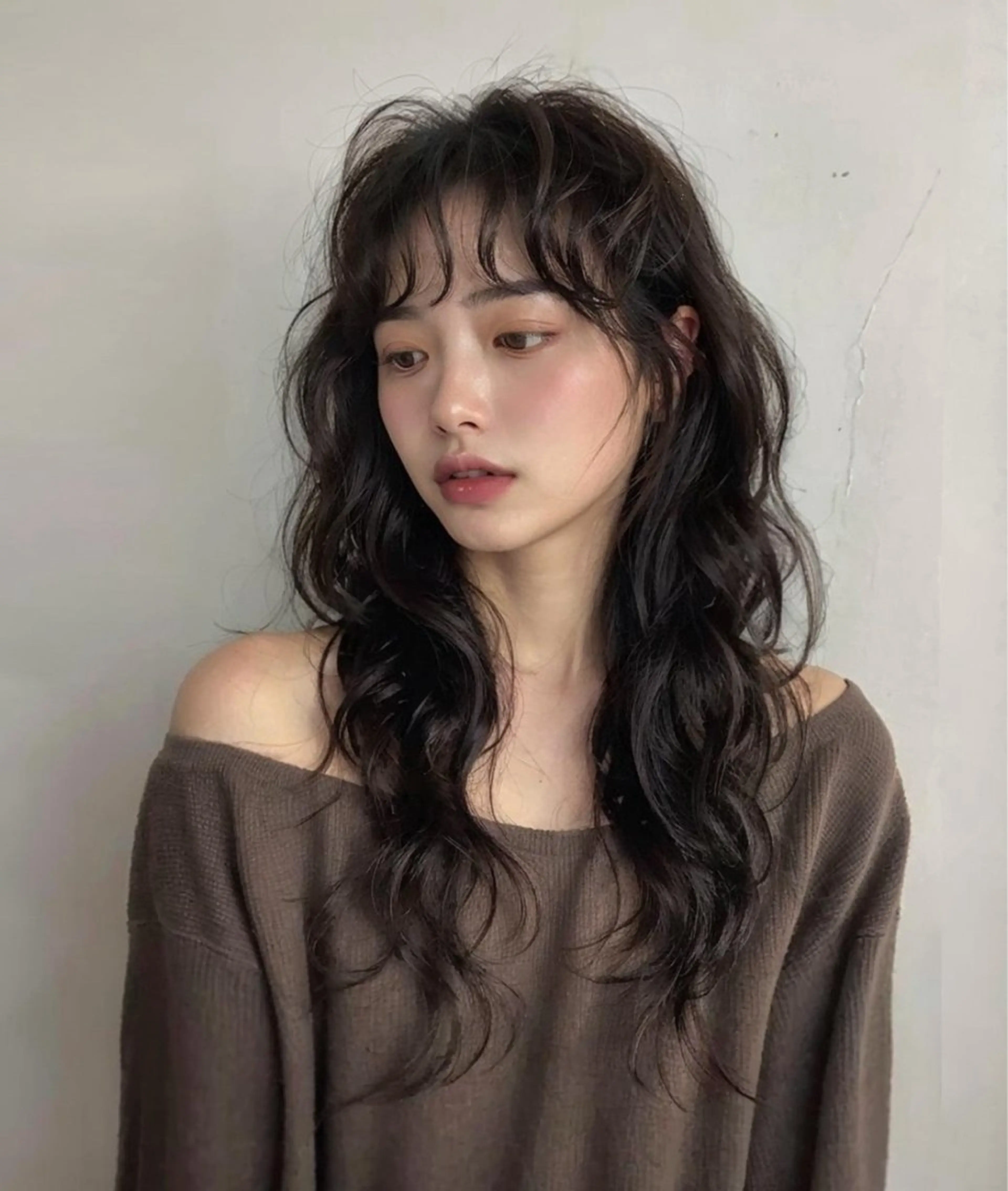 ロング パーマ ARMONY秋山輝也 コテ巻き風パーマ特化のヘアスタイル