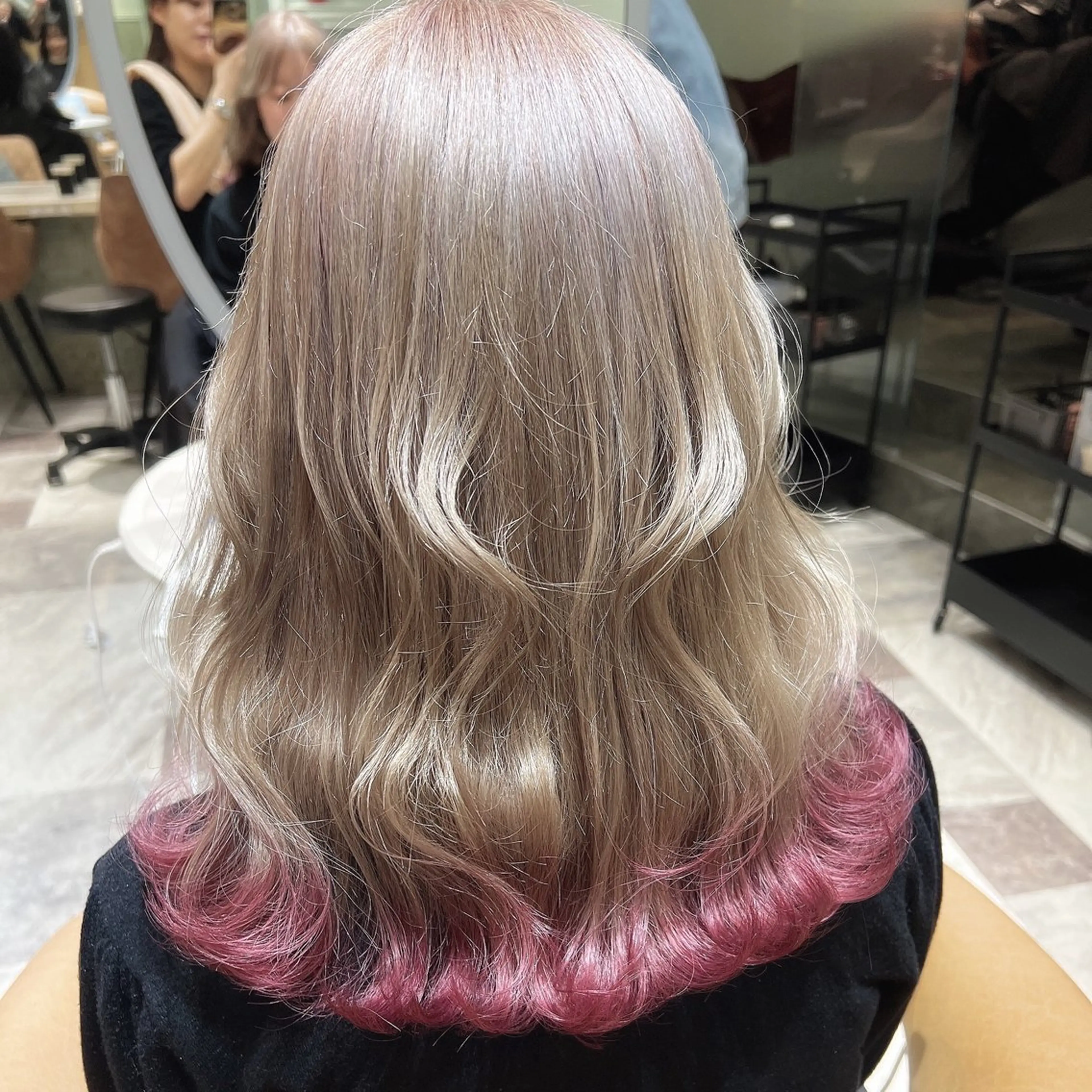 カラー カット ヘアカラー トリートメント 韓国ヘア特化型美容師 カワノマイ🇰🇷のヘアスタイル