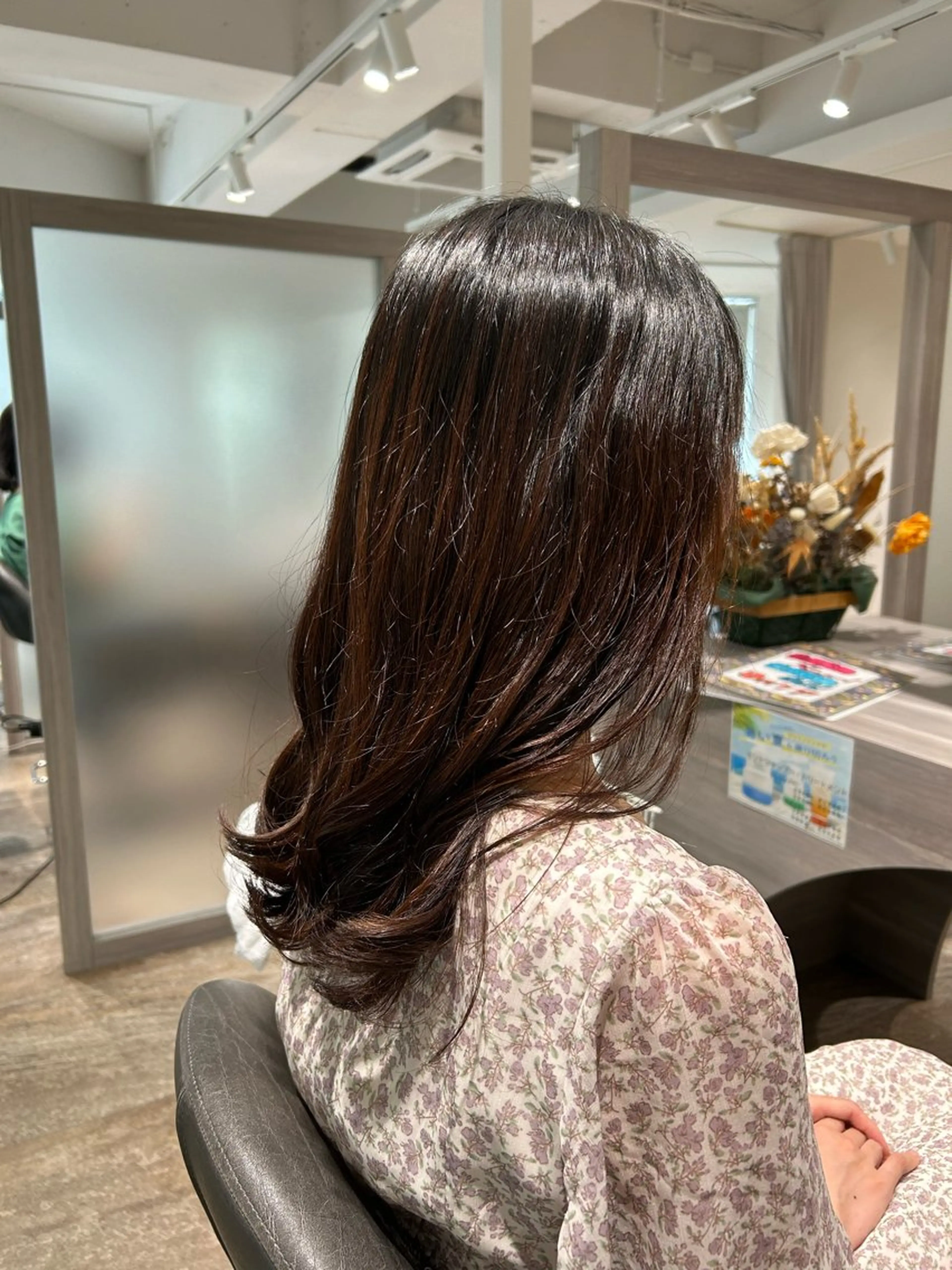 ロング パーマ トリートメント hair＆make CIEL所属・武井 哉子のヘアスタイル