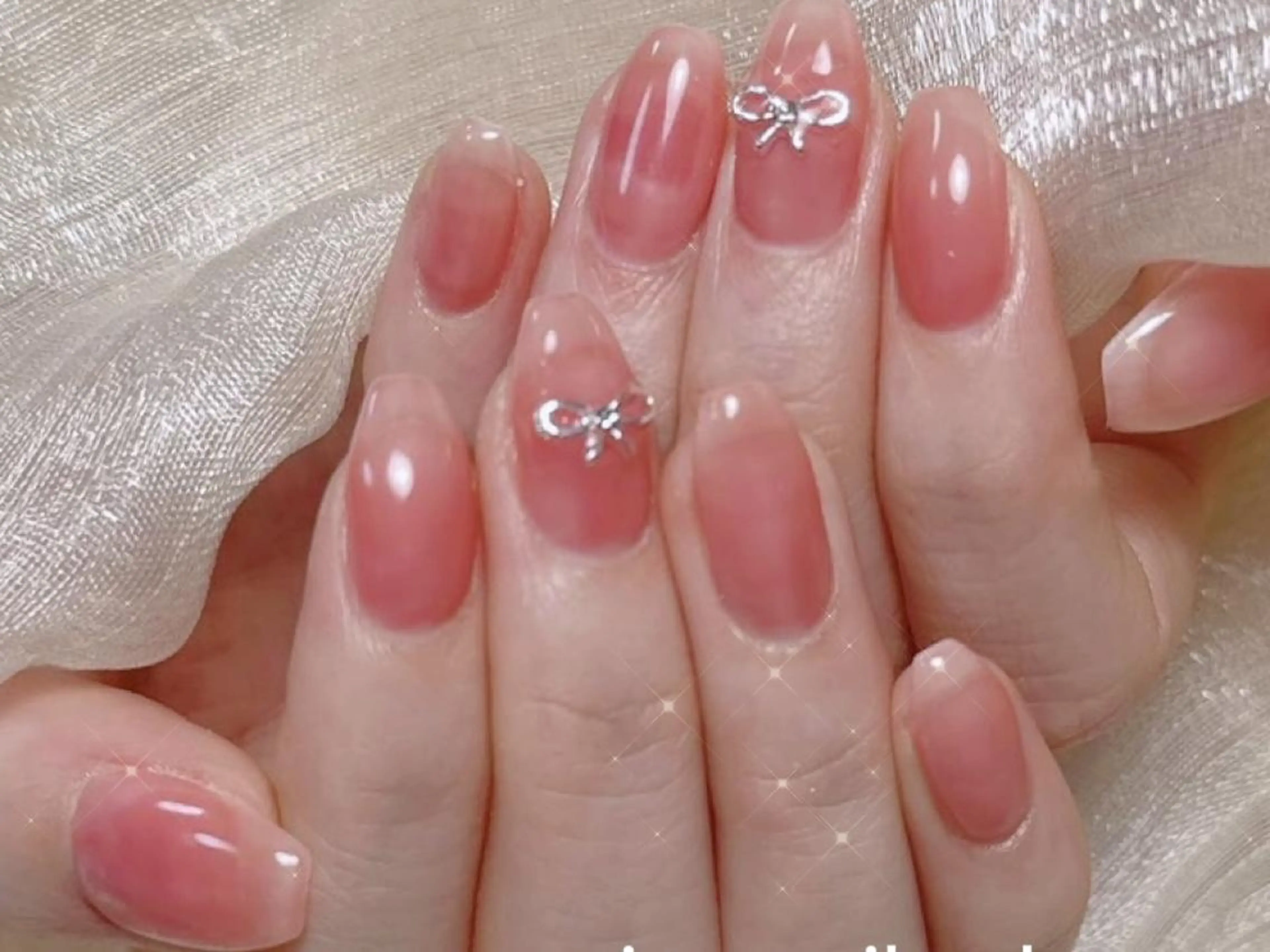 ネイル Mina🧸 韓国風ネイル🎀のネイルデザイン