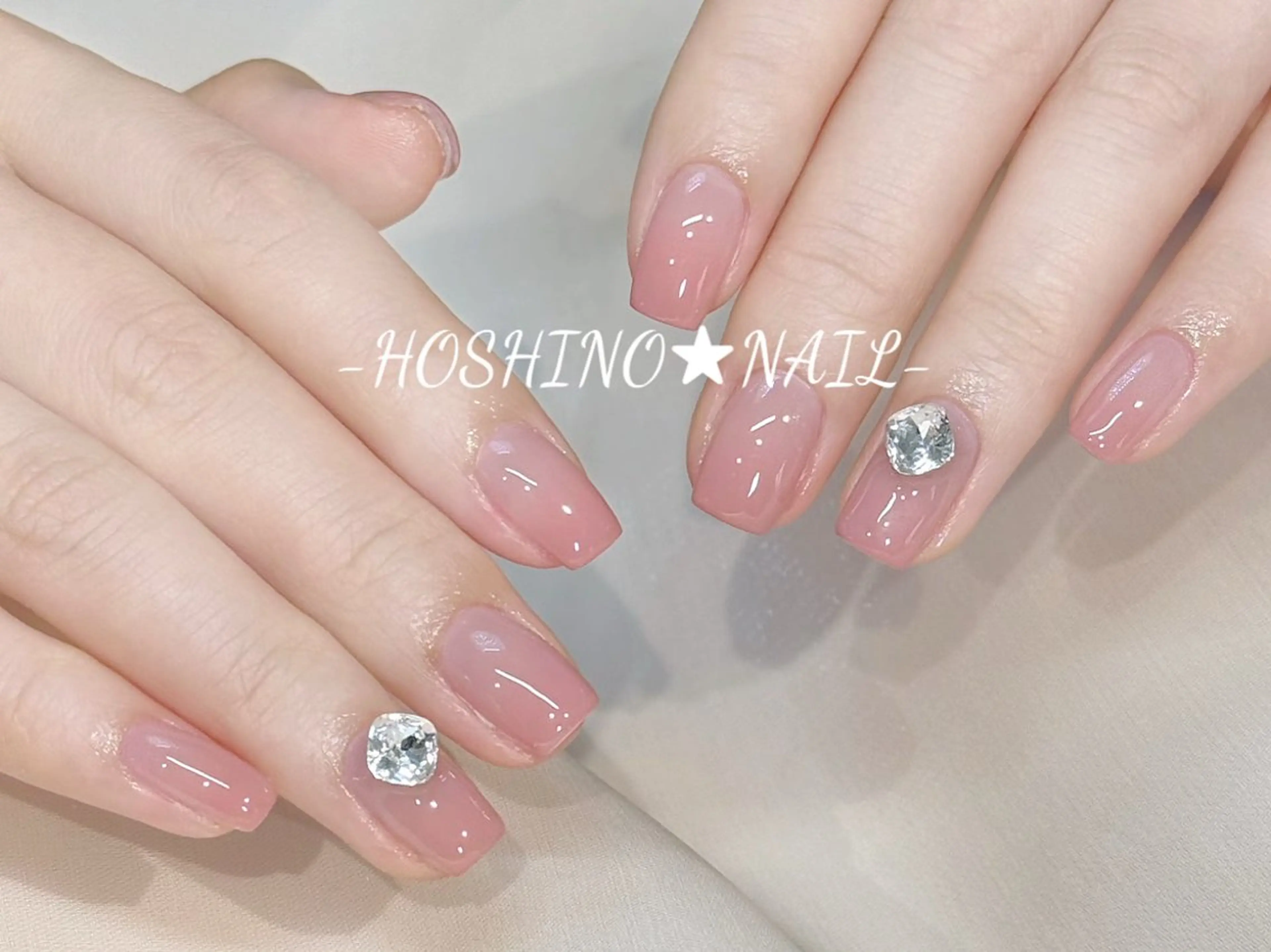 ネイル オーロラネイル チークネイル ドット フットネイル フレンチネイル ハンドネイル ハンドケア ★HOSHINO NAIL★新宿店のネイルデザイン