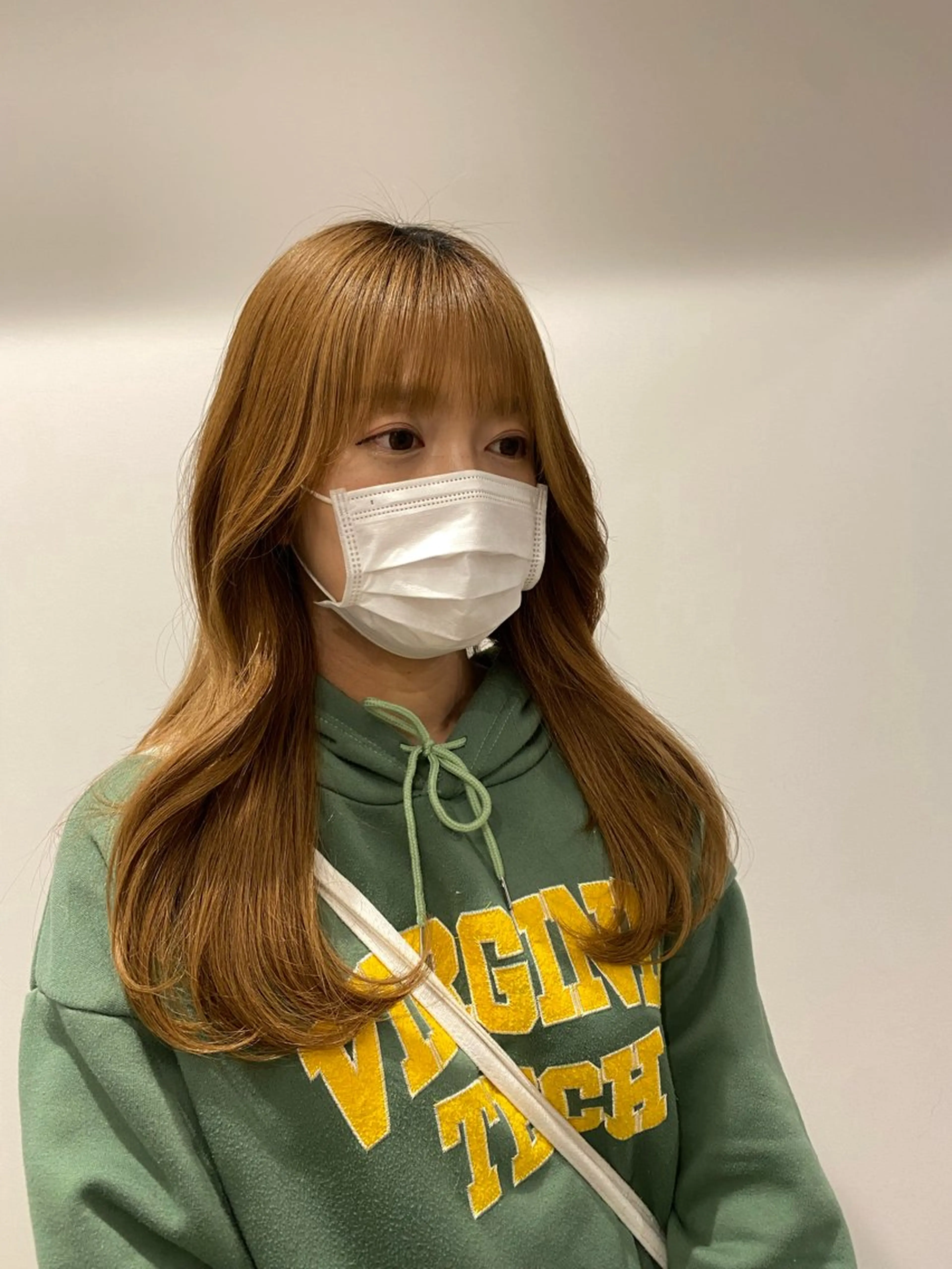 ロング 韓国風ヘア カット CAPA central所属・CAPA 🐥 ゅぃのヘアスタイル