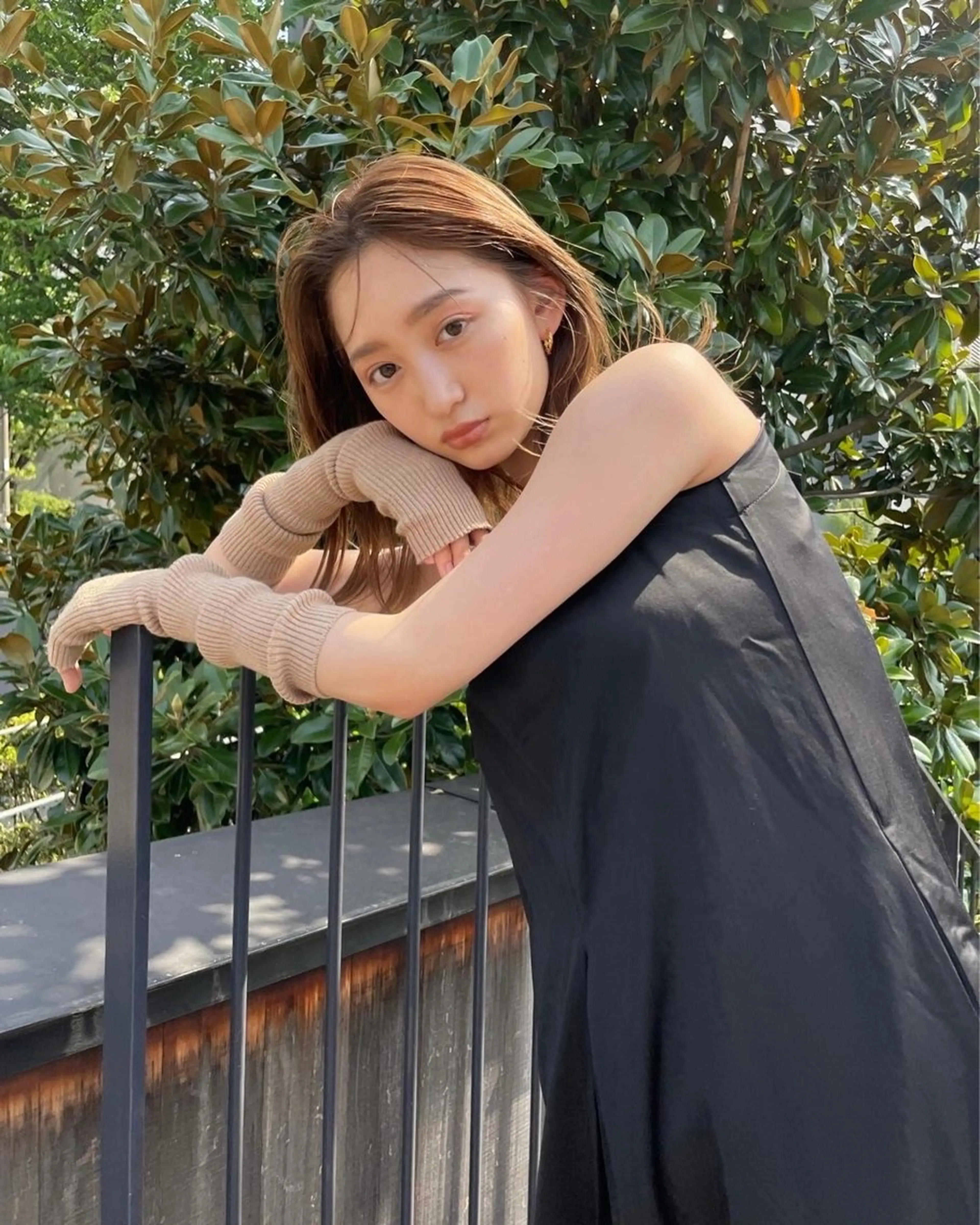ミディアム カラー ベージュカラー ブリーチ ケアブリーチ 透明感カラー ダブルカラー ヘアカラー SALT WATER所属・🫐 𝐌𝐚𝐨 🫐ボブモデル募集のヘアスタイル