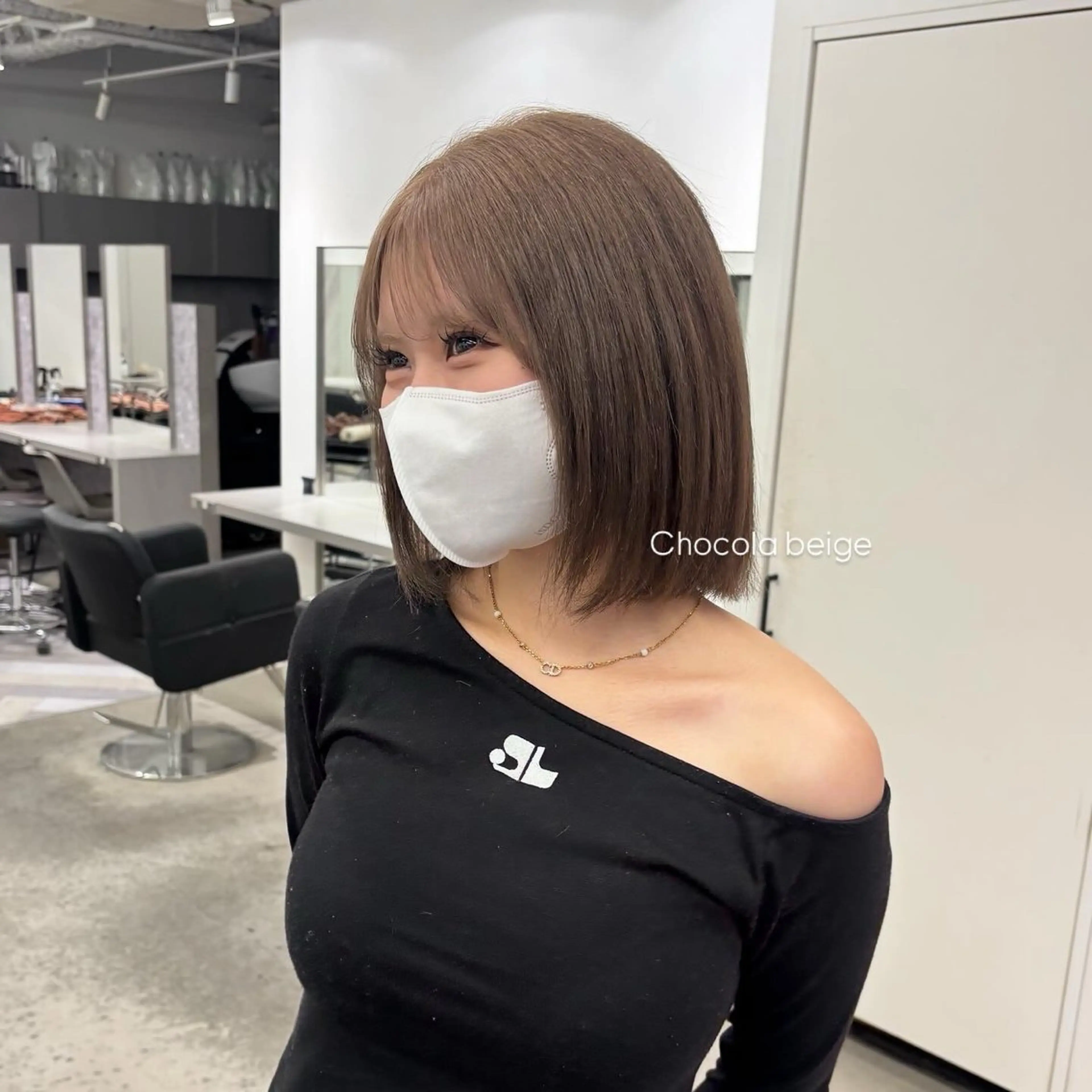 ショート カラー ヘアカラー トリートメント EIGHT ／SHU🩶のヘアスタイル