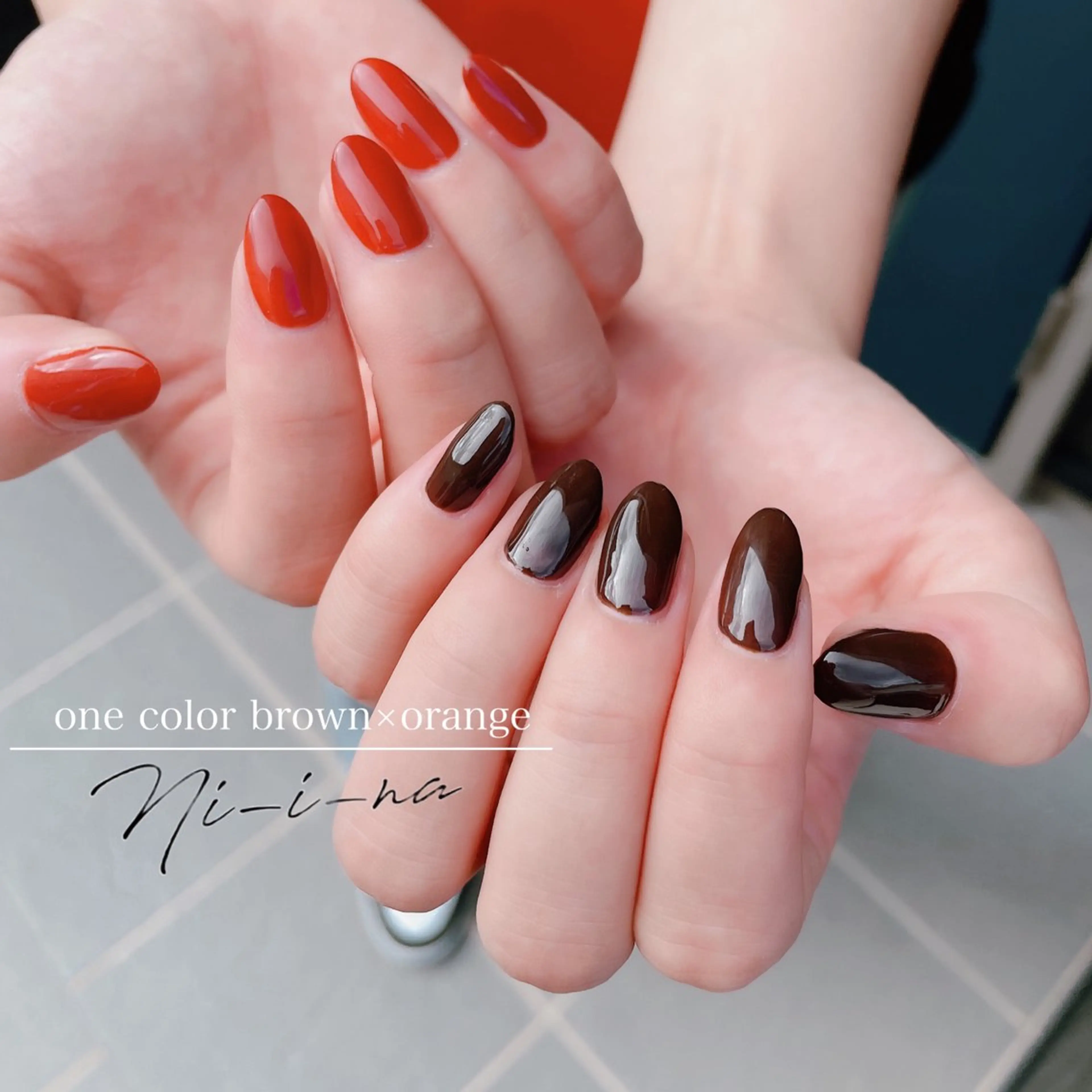 ネイル ハンドネイル nail salon Ni-i-naのネイルデザイン