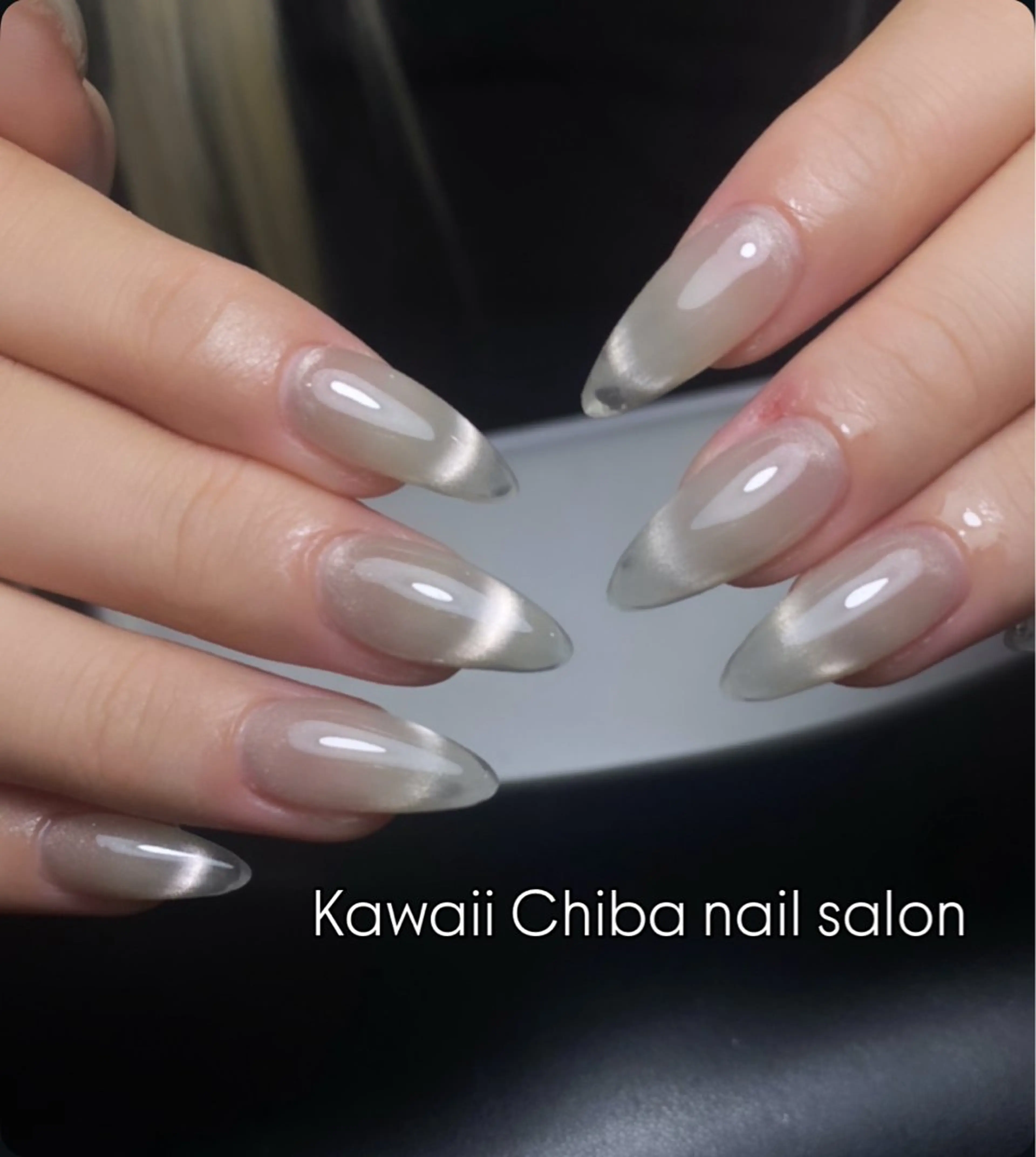 ネイル 長さ出し フレンチネイル ジェルネイル ガーリー 韓国ネイル Kawaii Chiba nailのネイルデザイン