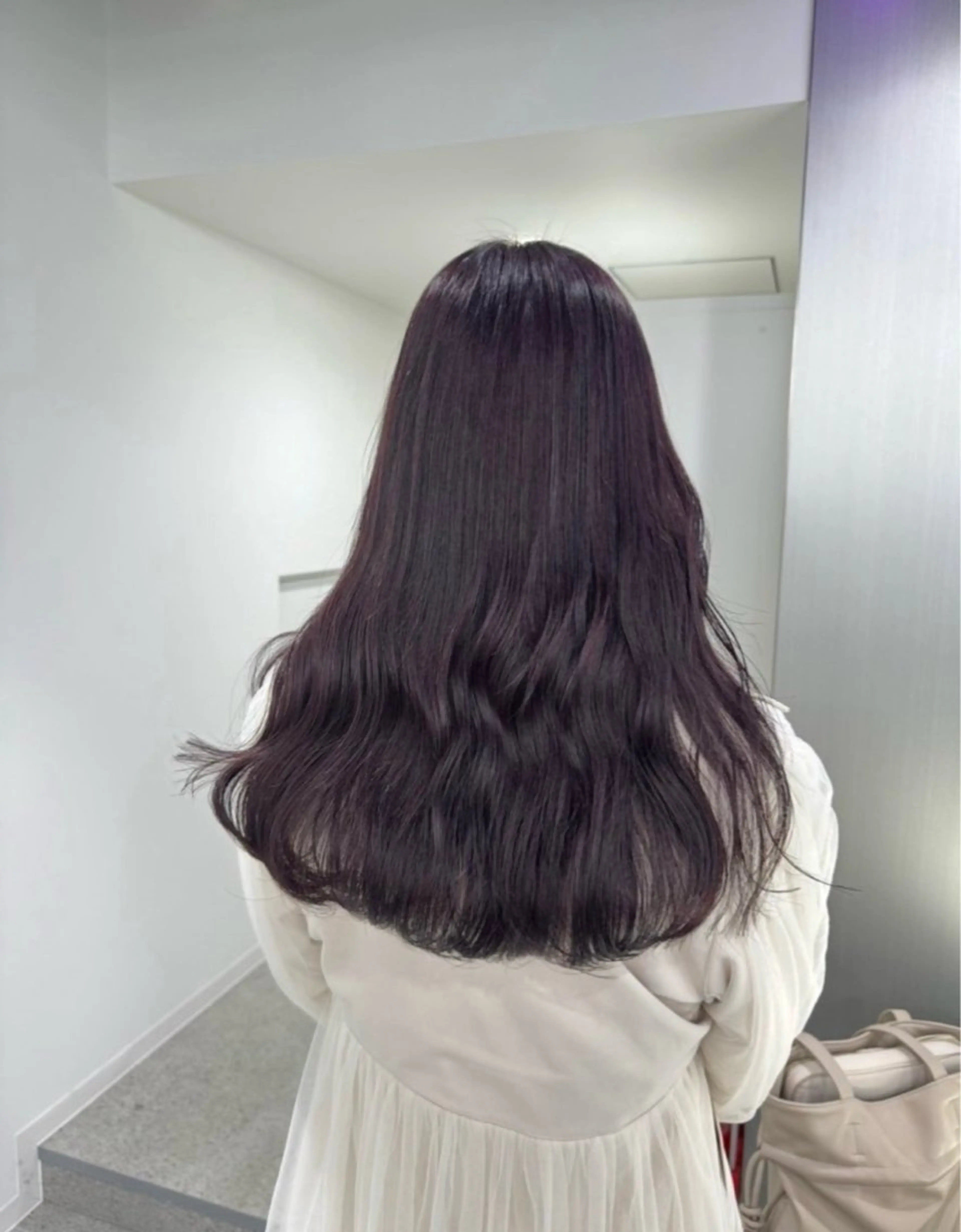 ロング ヘアカラー miku/ラベンダー 透明感カラー🪻❤︎のヘアスタイル