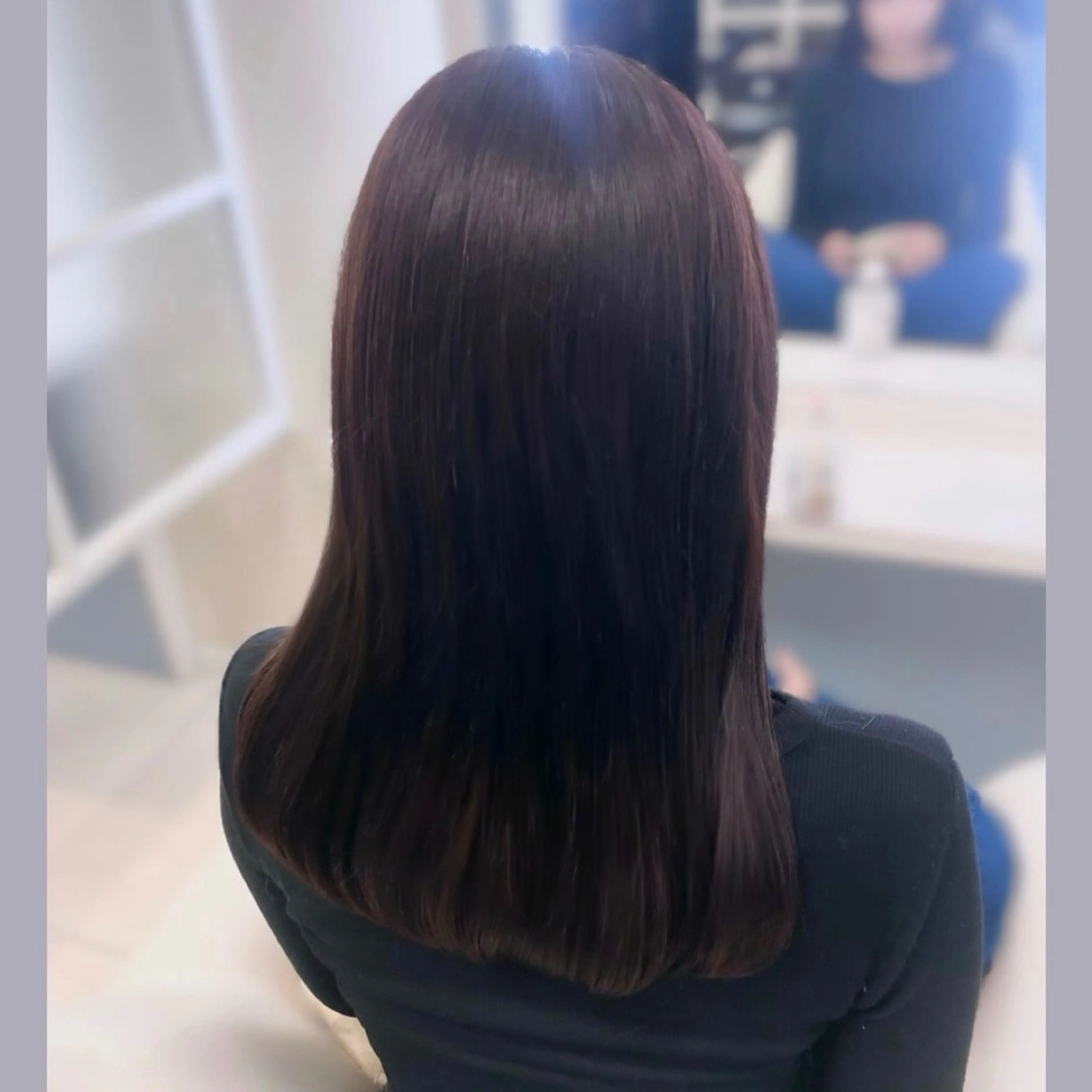 ミディアム チョコレートブラウン ヘアカラー カラーモデル募集中 🩵shioのヘアスタイル