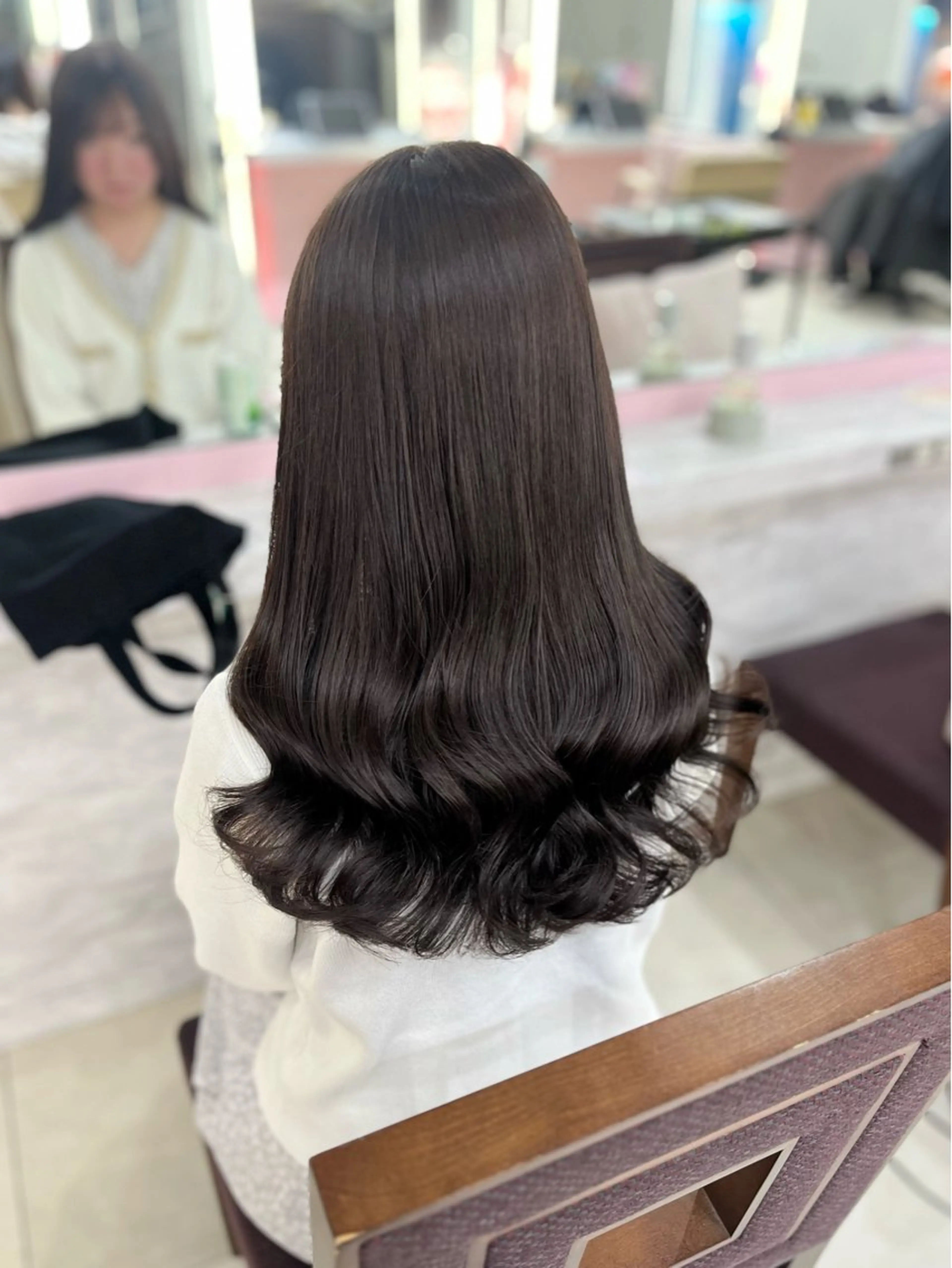ロング Euphoria＋n池袋サンシャイン通り所属・yuunaストレート モデル募集中🩵のヘアスタイル