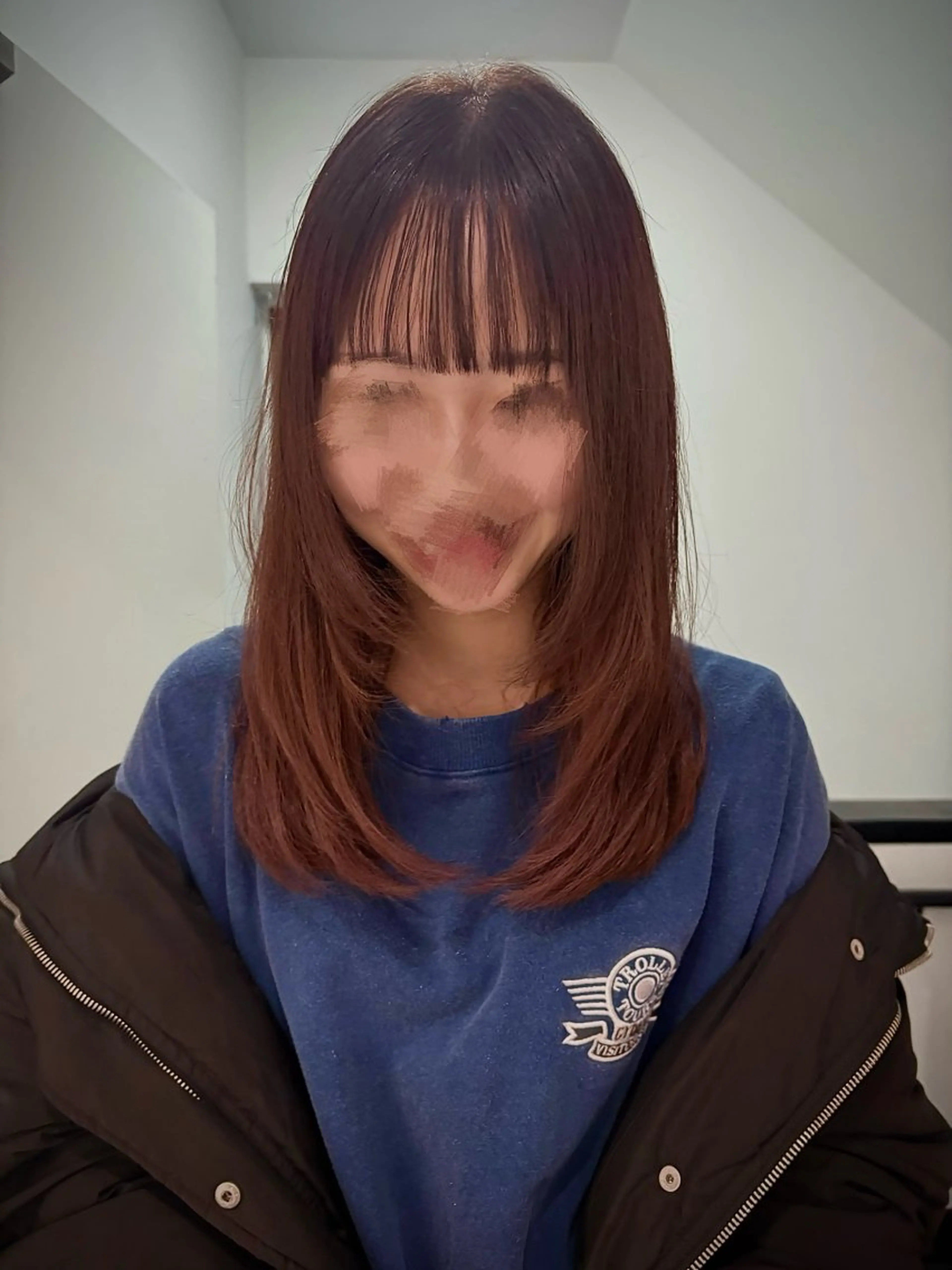 ミディアム HAZEL所属・大山 茶子のヘアスタイル