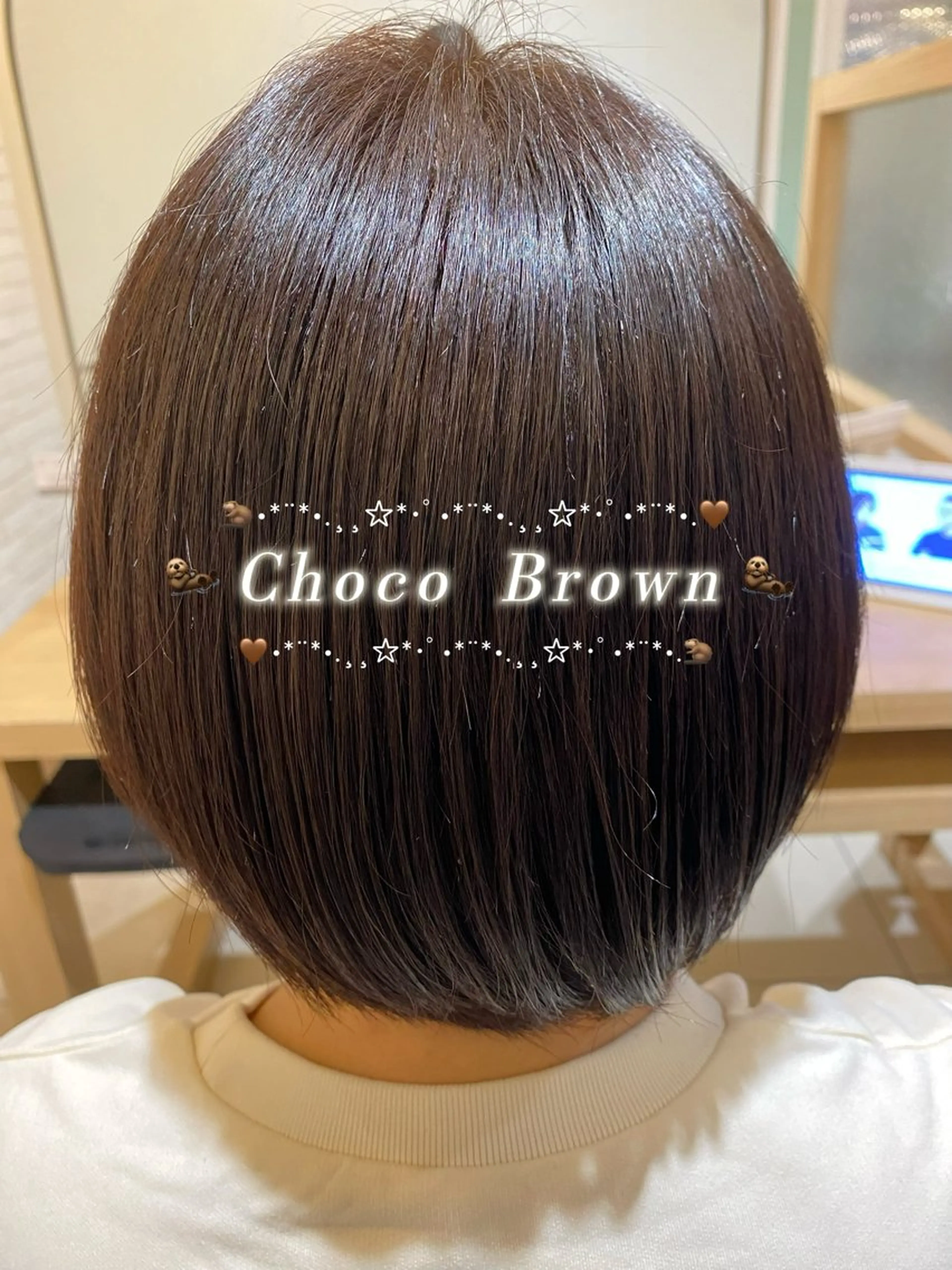 ショート ヘアカラー 透明感カラー特化/ 髪質改善/ちなのヘアスタイル