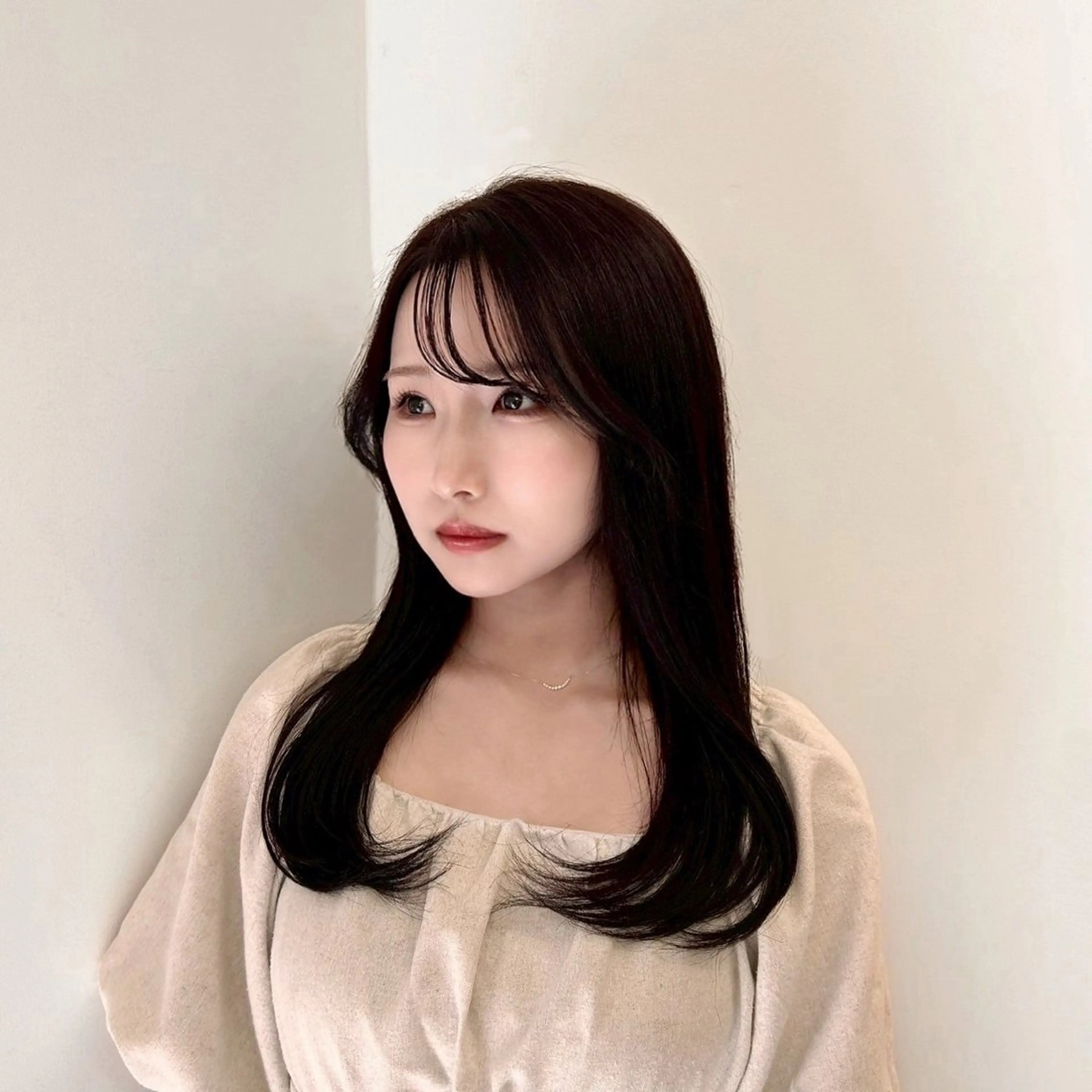 🤍カット＋カラー🤍【平日10時​〜​17時半、土日祝9時​〜​16時半】＋500円でケアカラーに変更可能🌸の写真