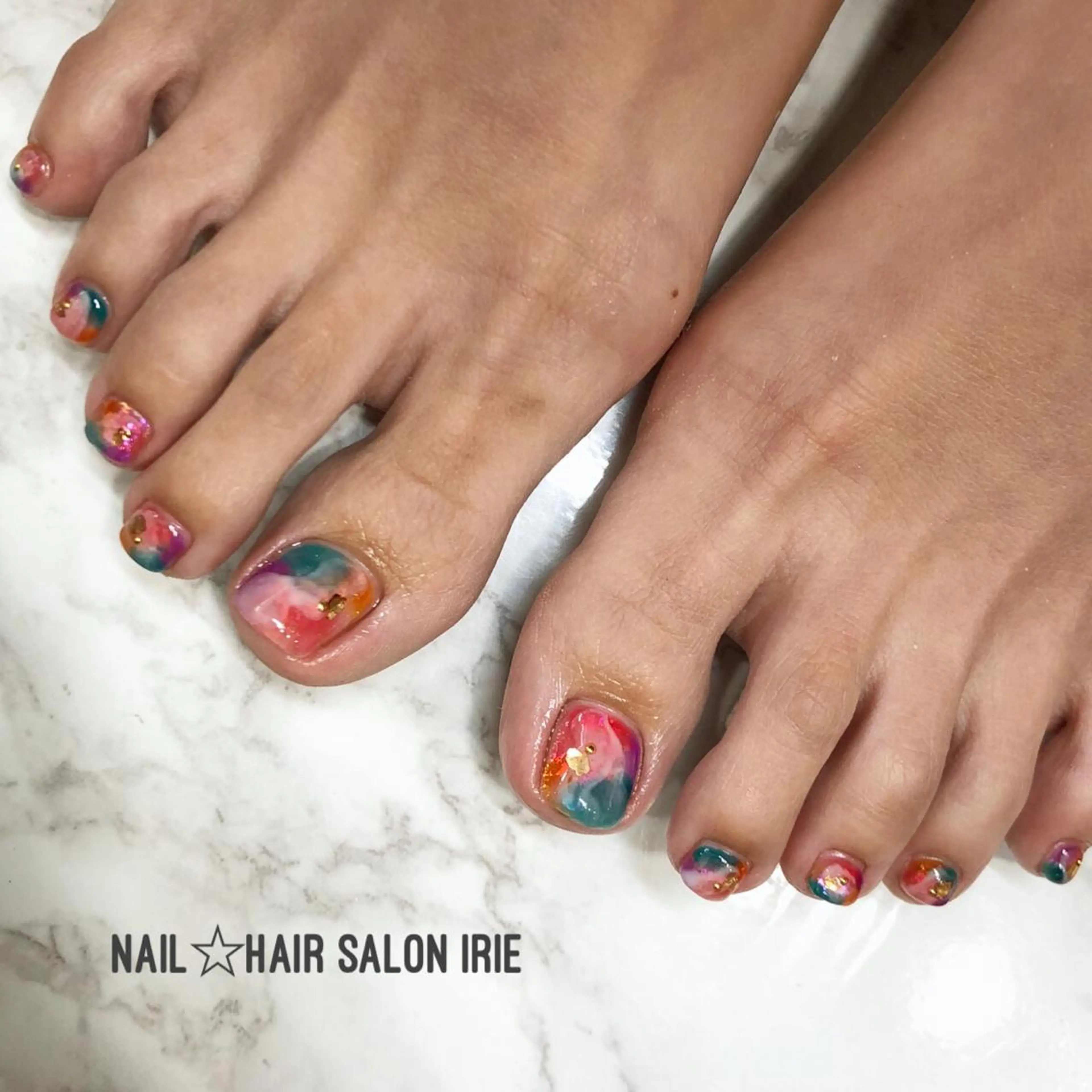 ネイル ハンドネイル Hair salon Irie所属・與儀 知佳のネイルデザイン