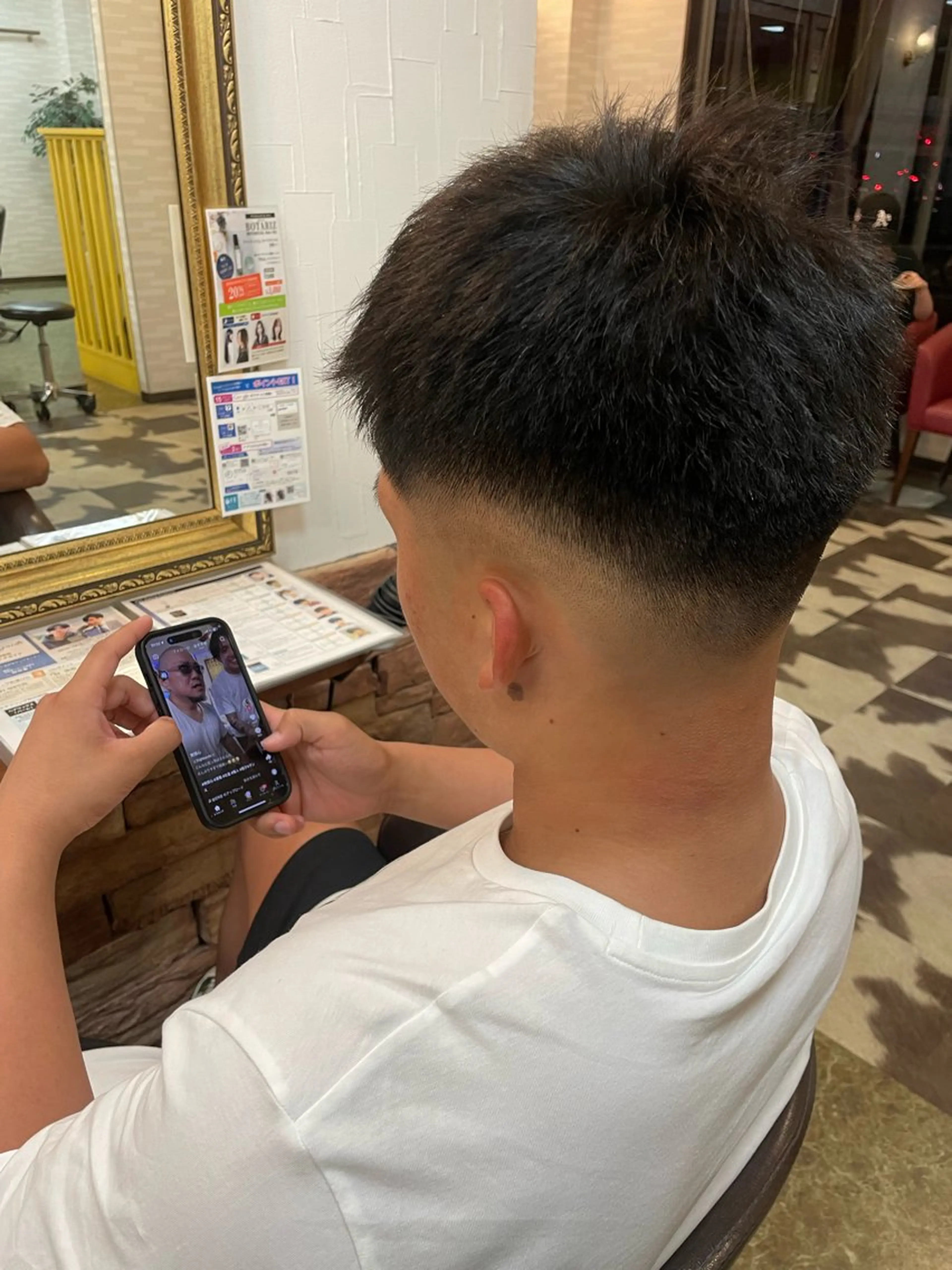 メンズ フェードカット スキンフェード Wiz 志津店所属・千葉No.1!Wiz 志津店　はじめ😮のヘアスタイル