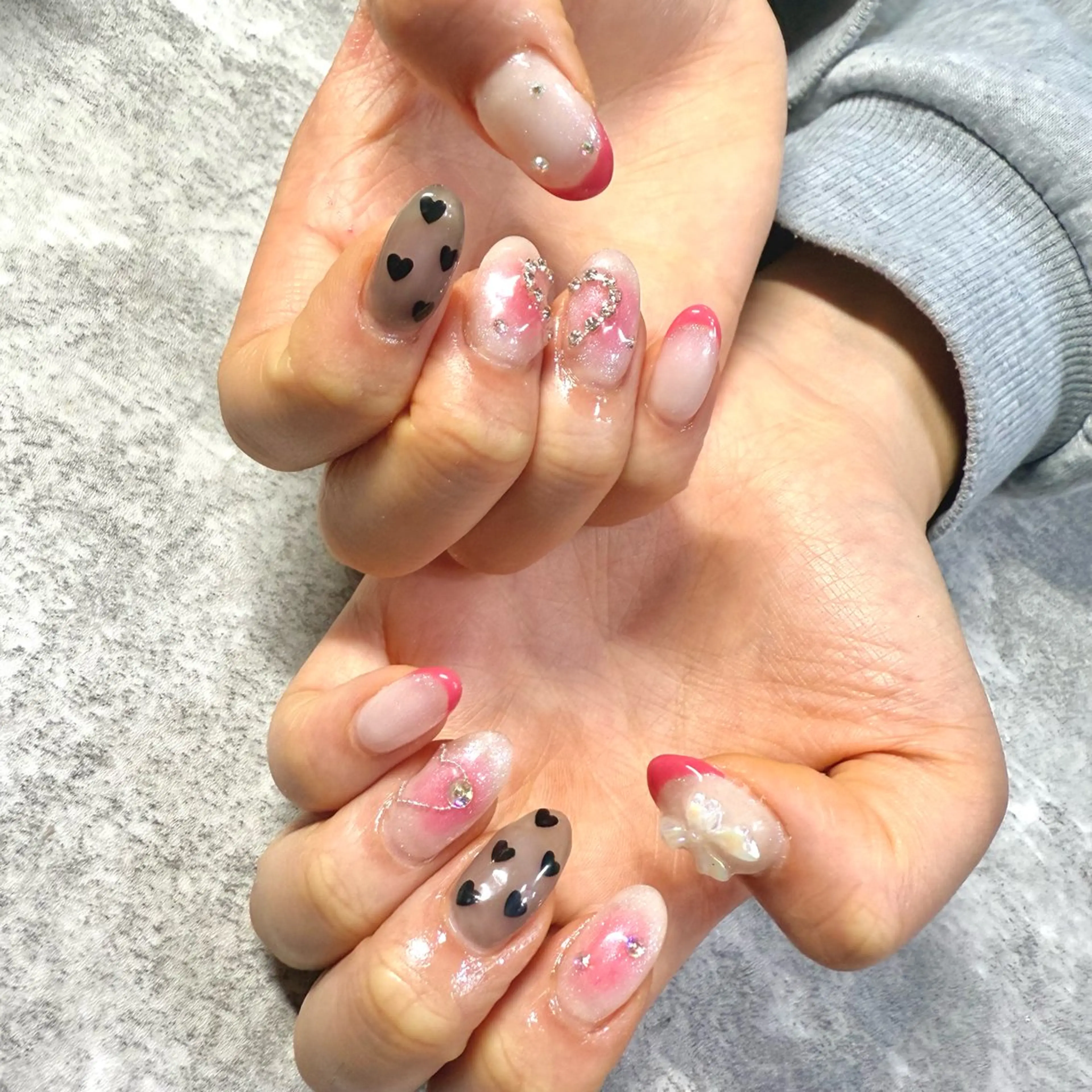 ネイル 韓国ネイル ハンドネイル ★Rinail... .のネイルデザイン