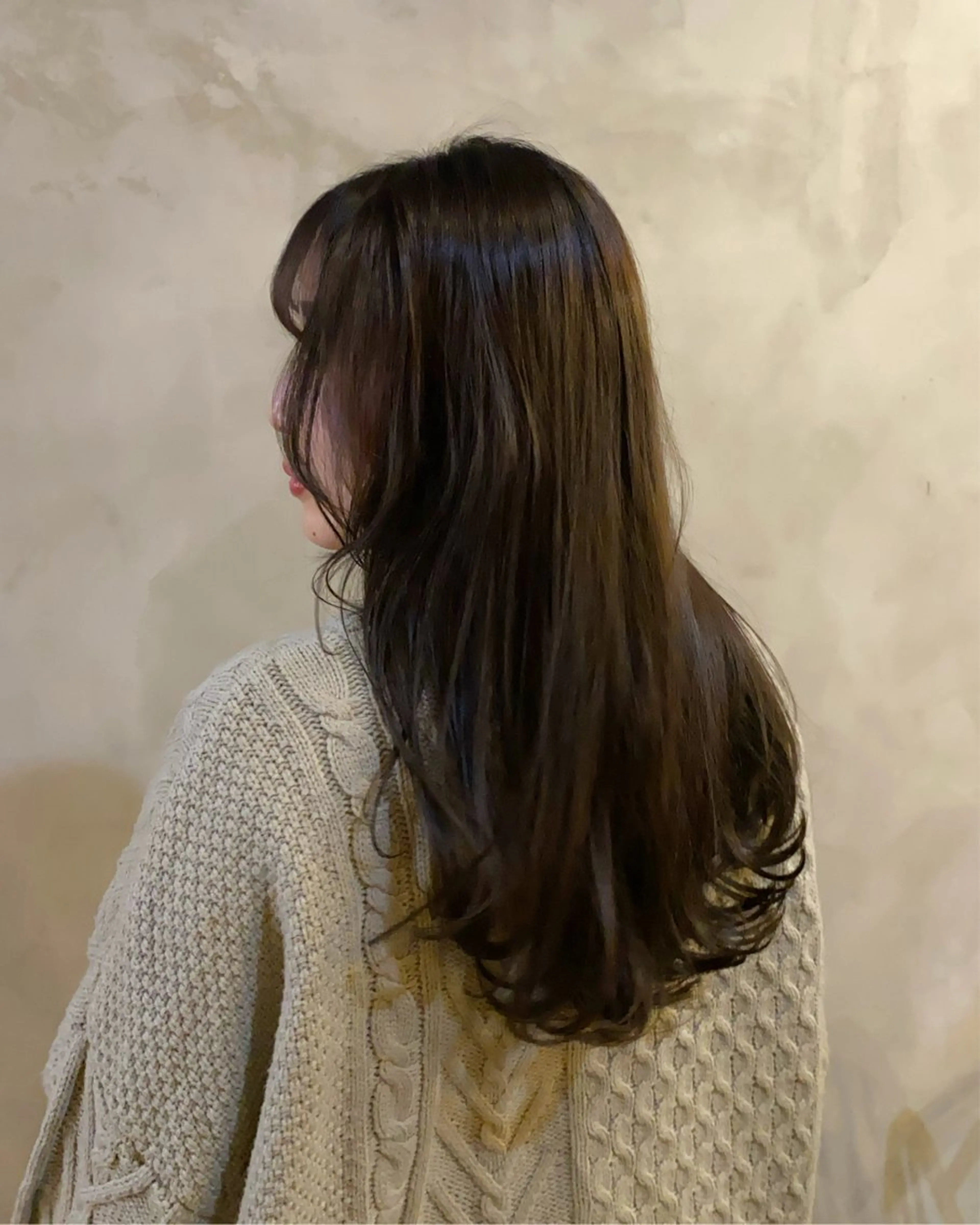 セミロング カラー ヘアカラー 似合わせカット カラー🪿 moeのヘアスタイル
