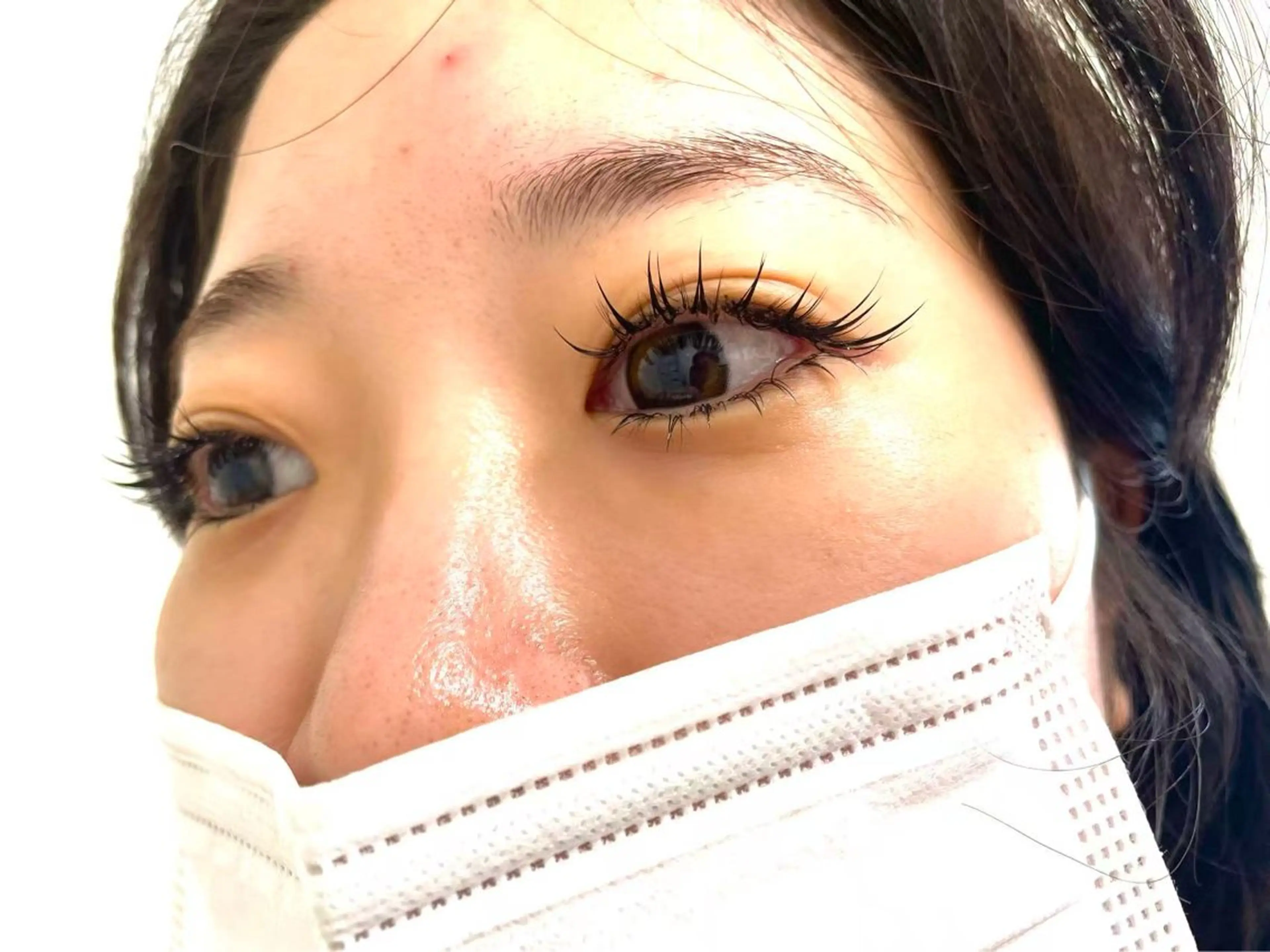 マツエク・マツパ ボリュームラッシュ EYE Bright eyelash(アイブライト)所属・静 かのマツエク・マツパデザイン