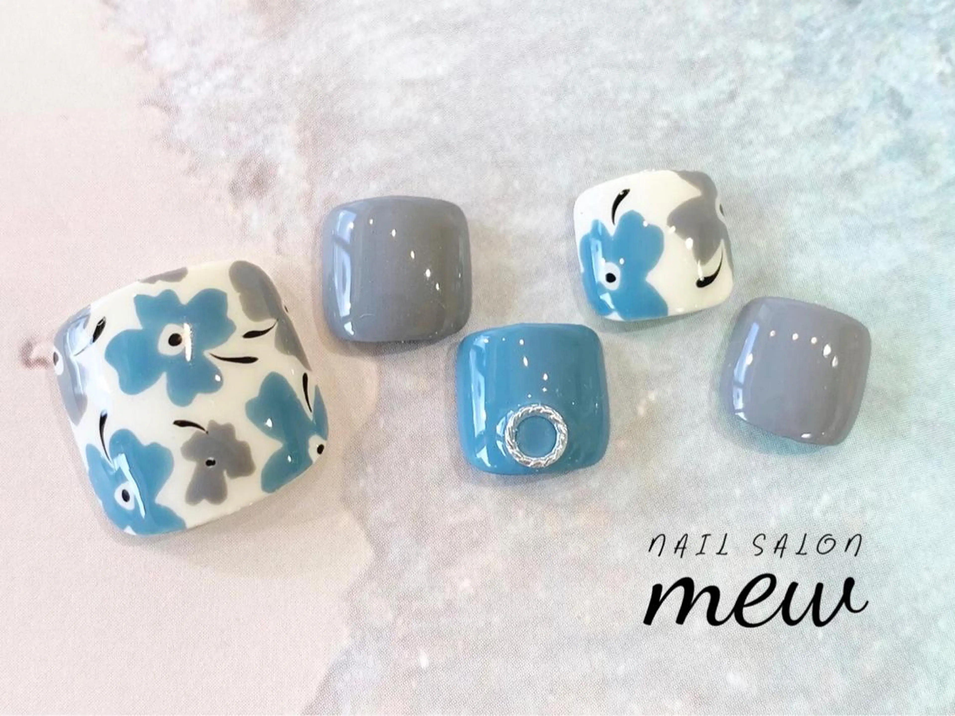ネイル フットネイル Nail salon mewのネイルデザイン