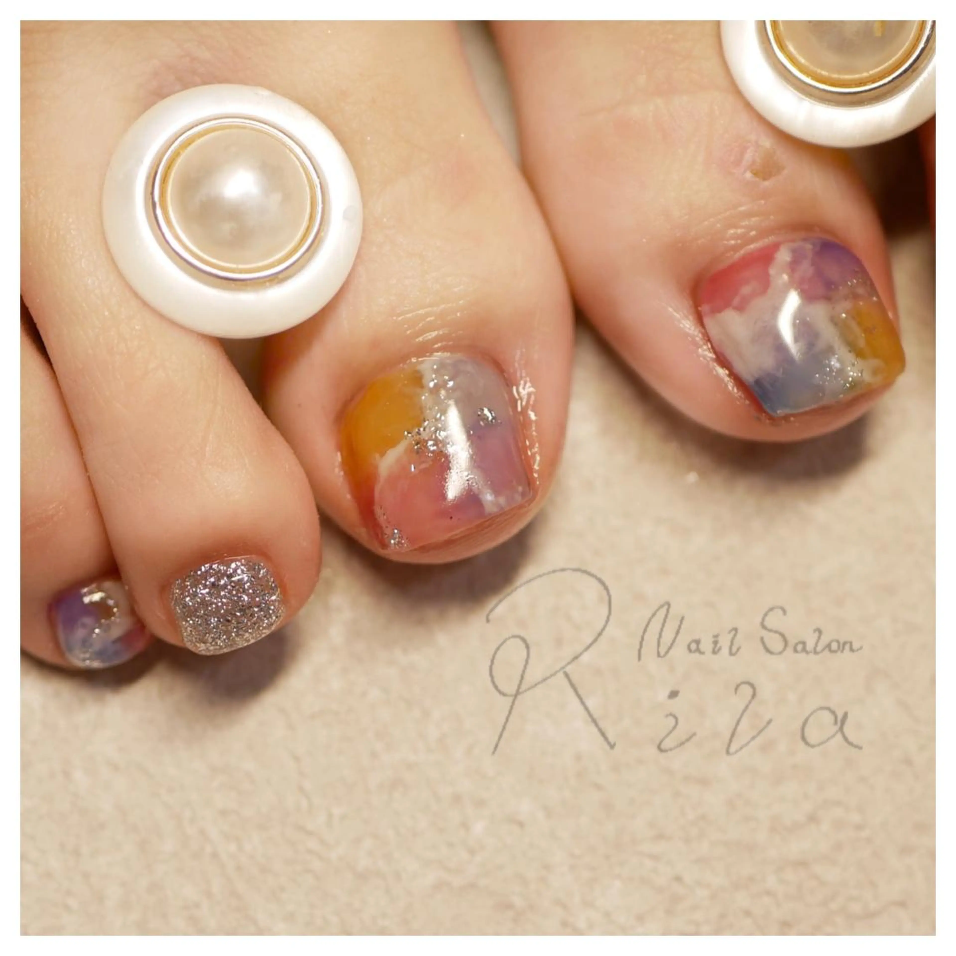 ネイル Nail salon Rilaのネイルデザイン