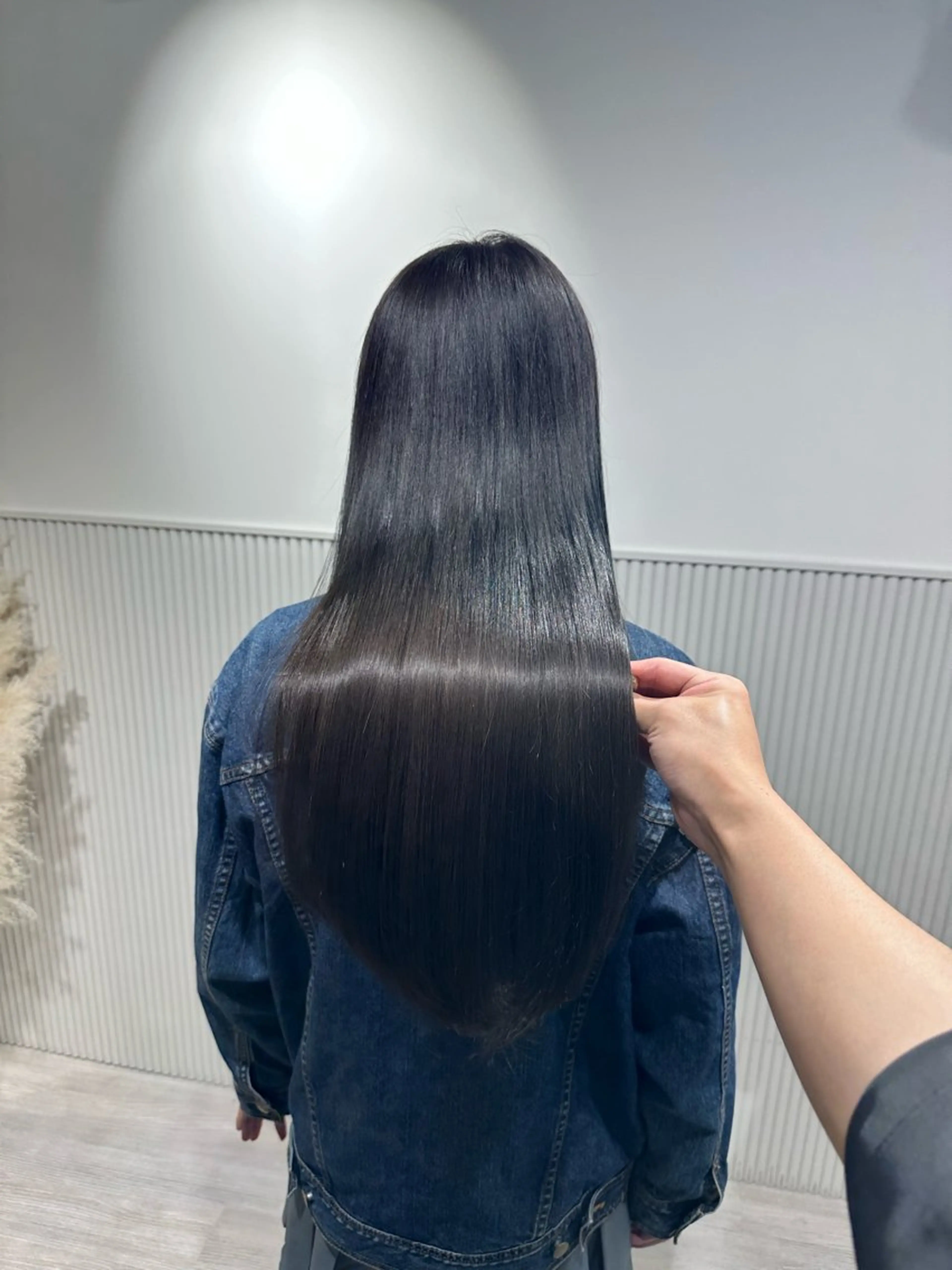 ロング 髪質改善 ロング 縮毛矯正 トリートメント 酸熱トリートメント 髪質改善/美髪師/ 田邊翔伍のヘアスタイル