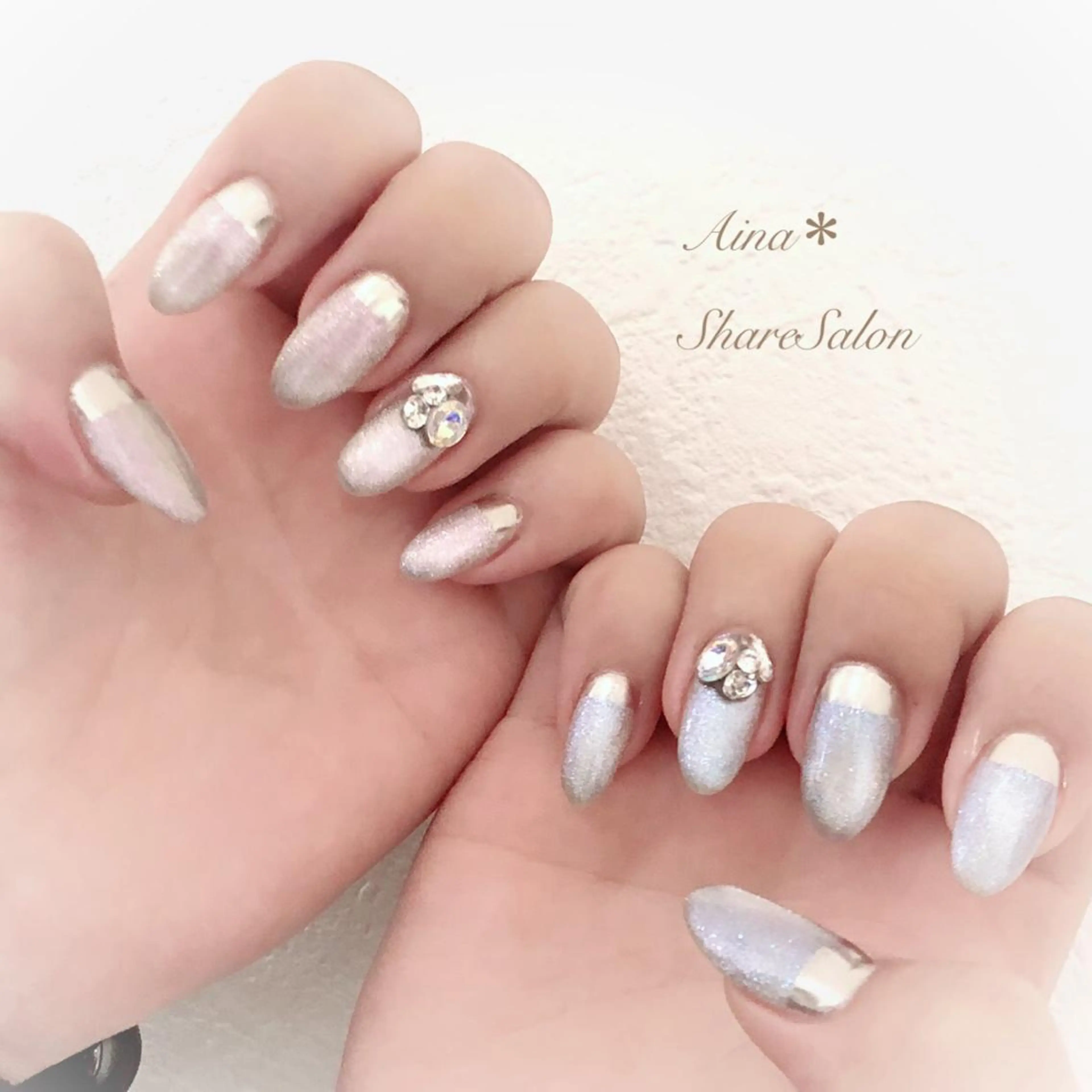 ネイル AinaShareSalon所属・Yui＊Aina ShareSalonのネイルデザイン