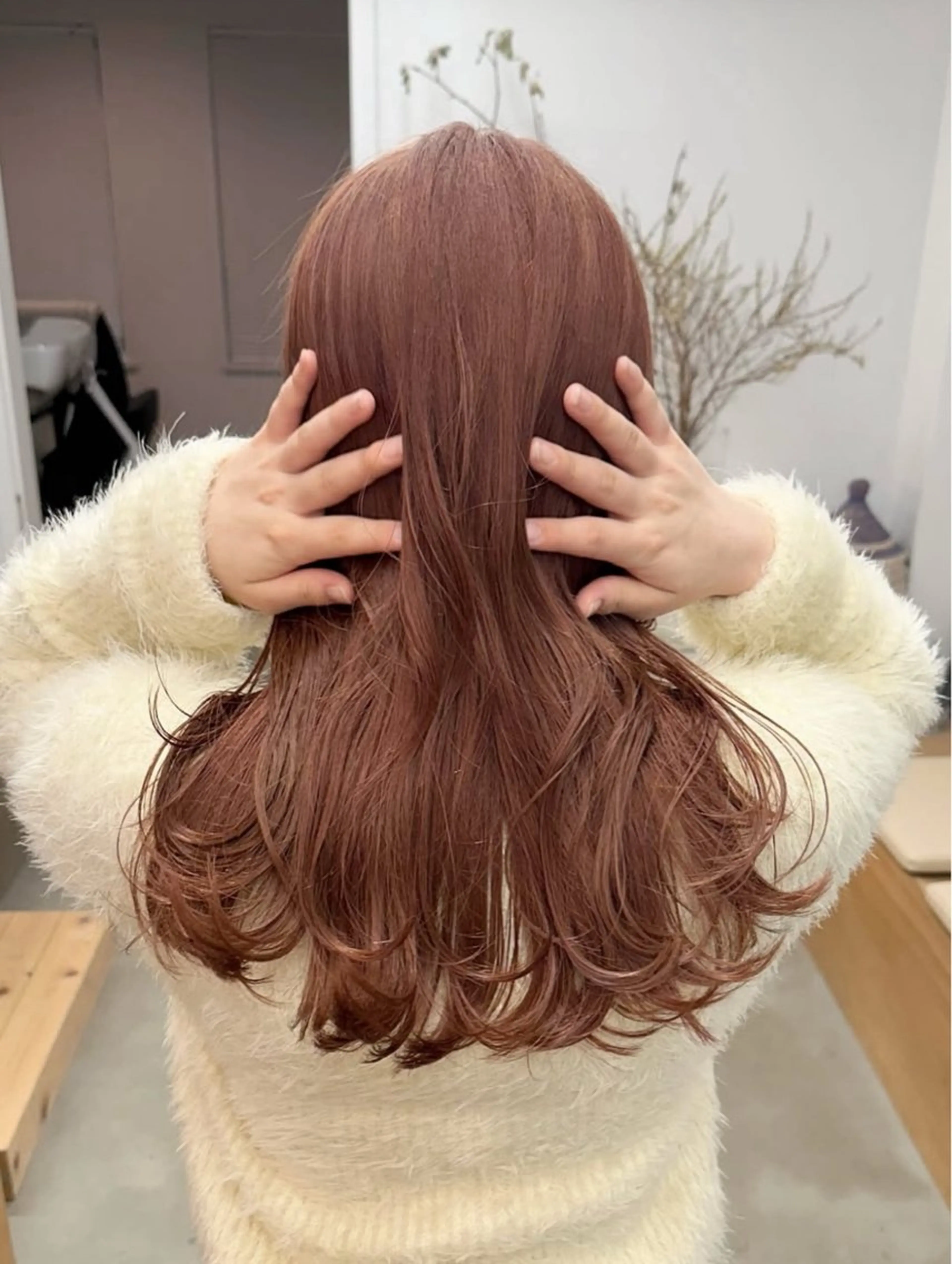 ロング カラー カット ヘアカラー トリートメント 坂本 圭太朗のヘアスタイル