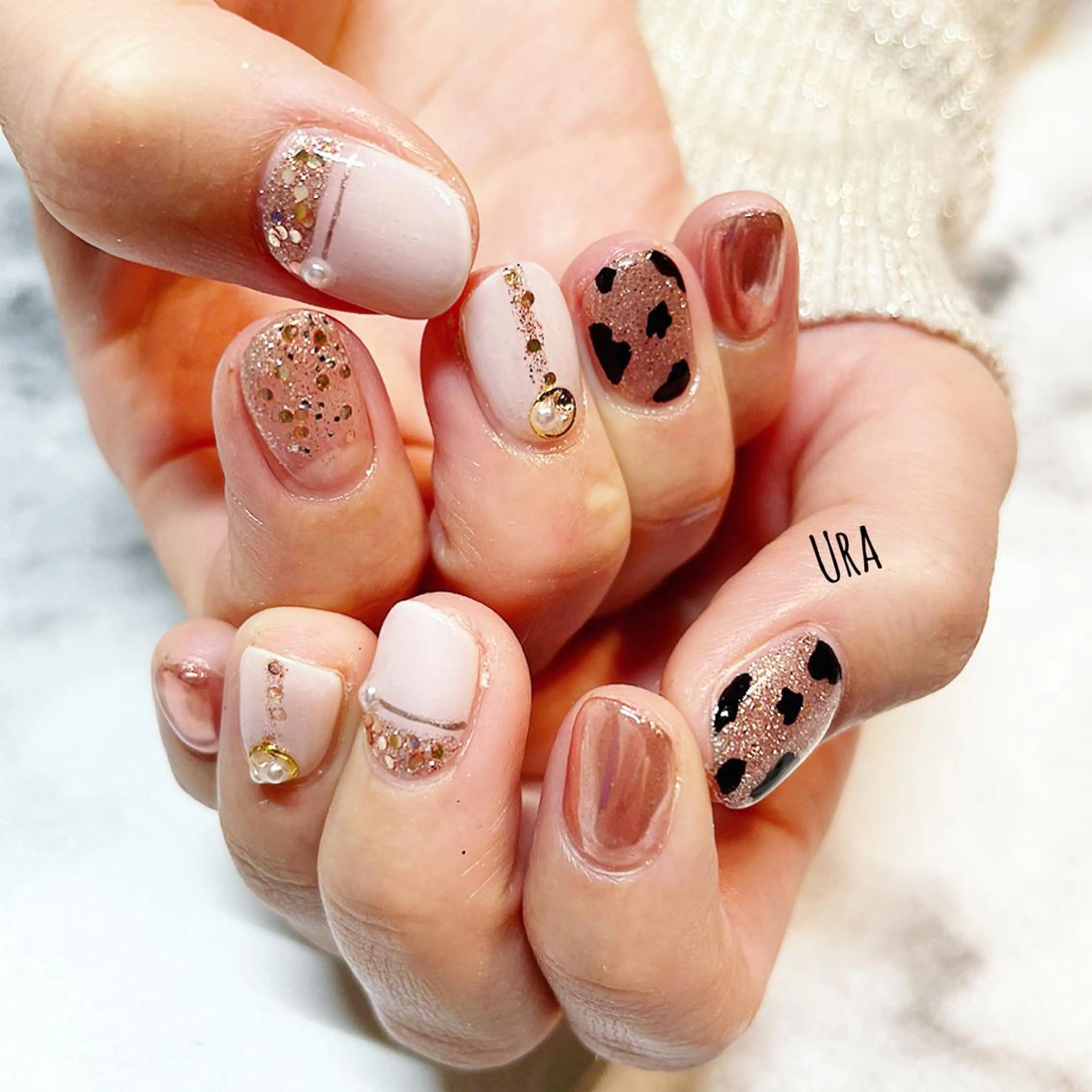 ネイル ハンドネイル UrakoNail 《nail》のネイルデザイン
