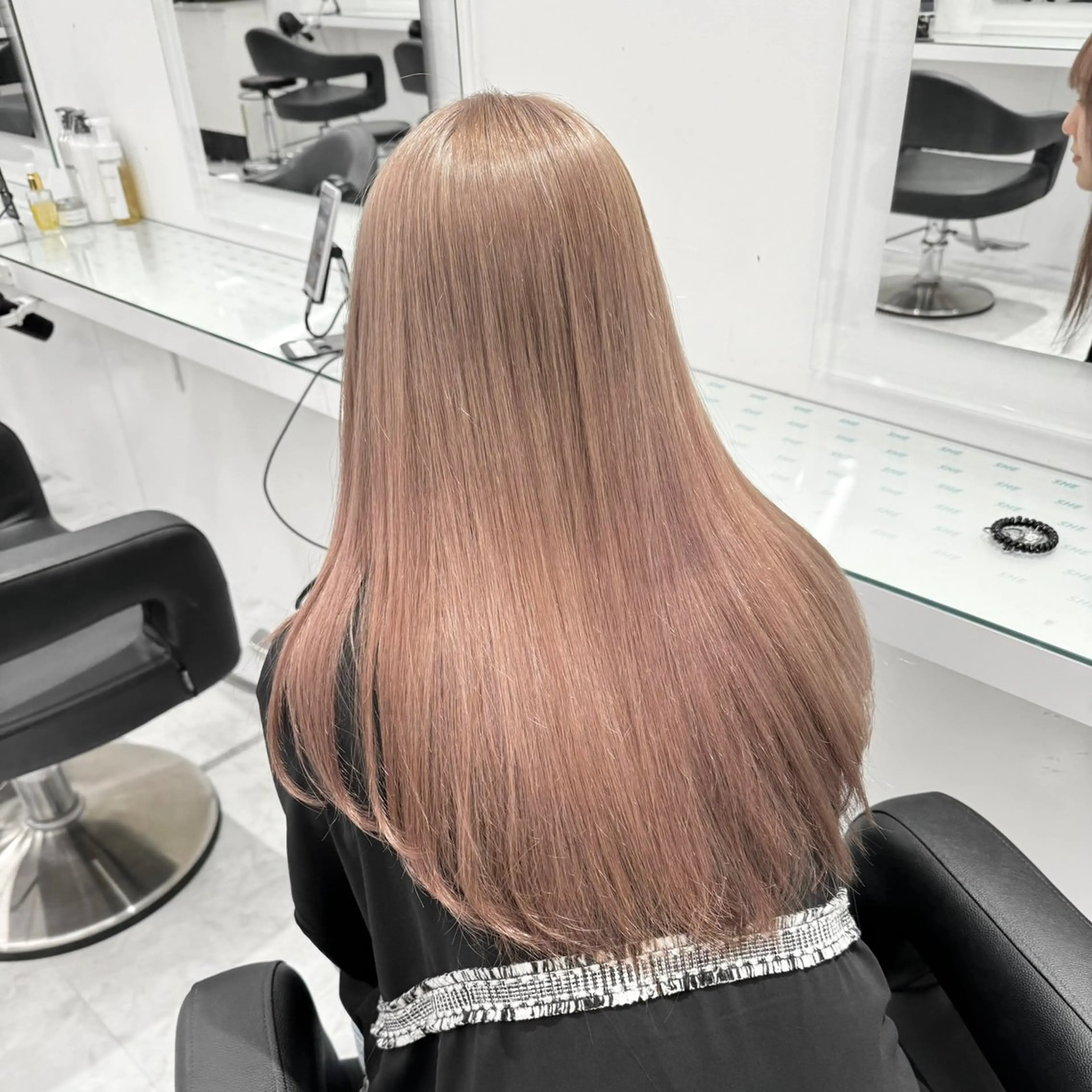 セミロング カラー パーマ ヘアアレンジ メンズ ヘアカラー トリートメント ♡ 𝐑𝐈𝐎♡のヘアスタイル