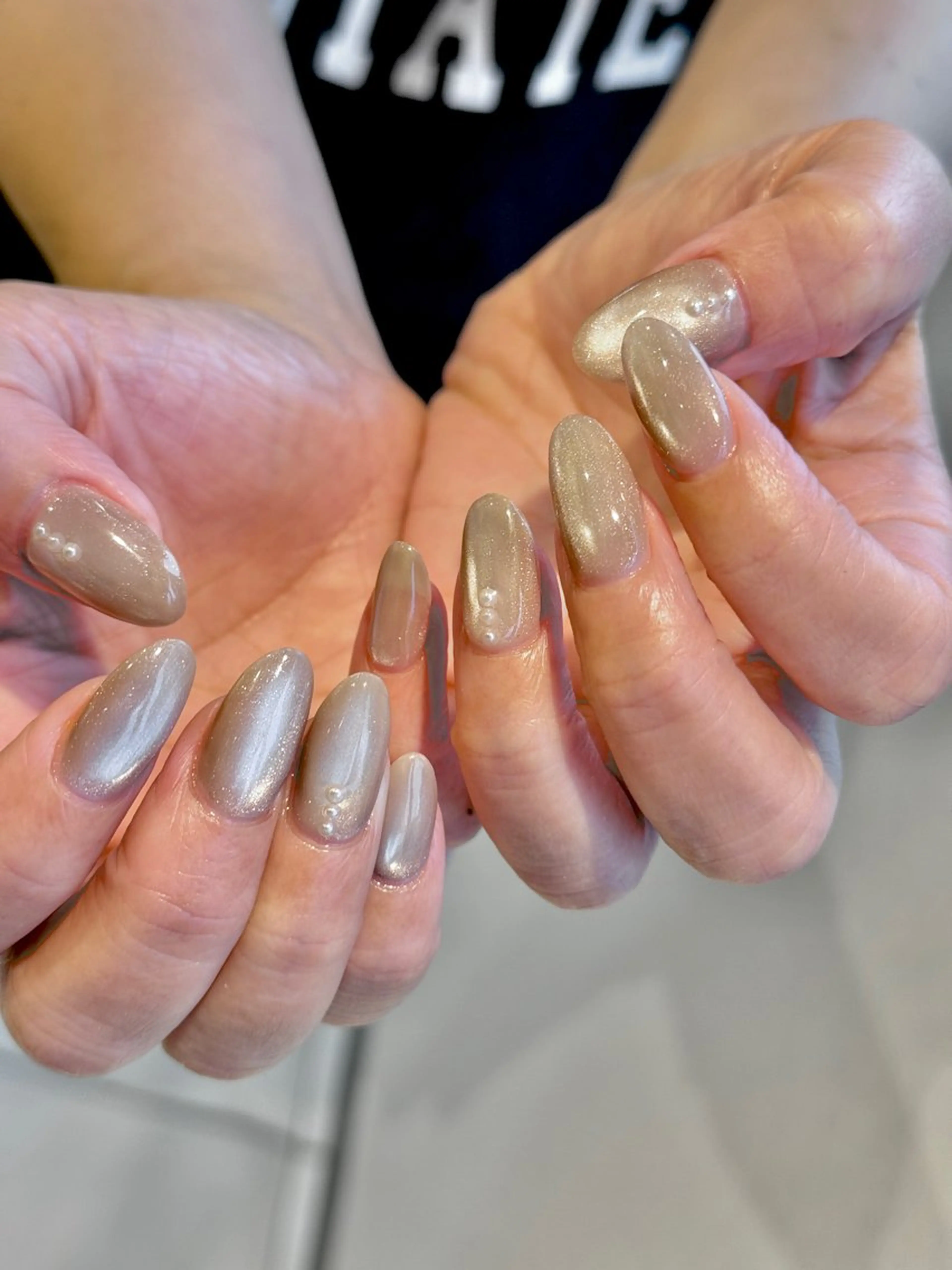 ネイル マグネットネイル 深田 美雪のネイルデザイン