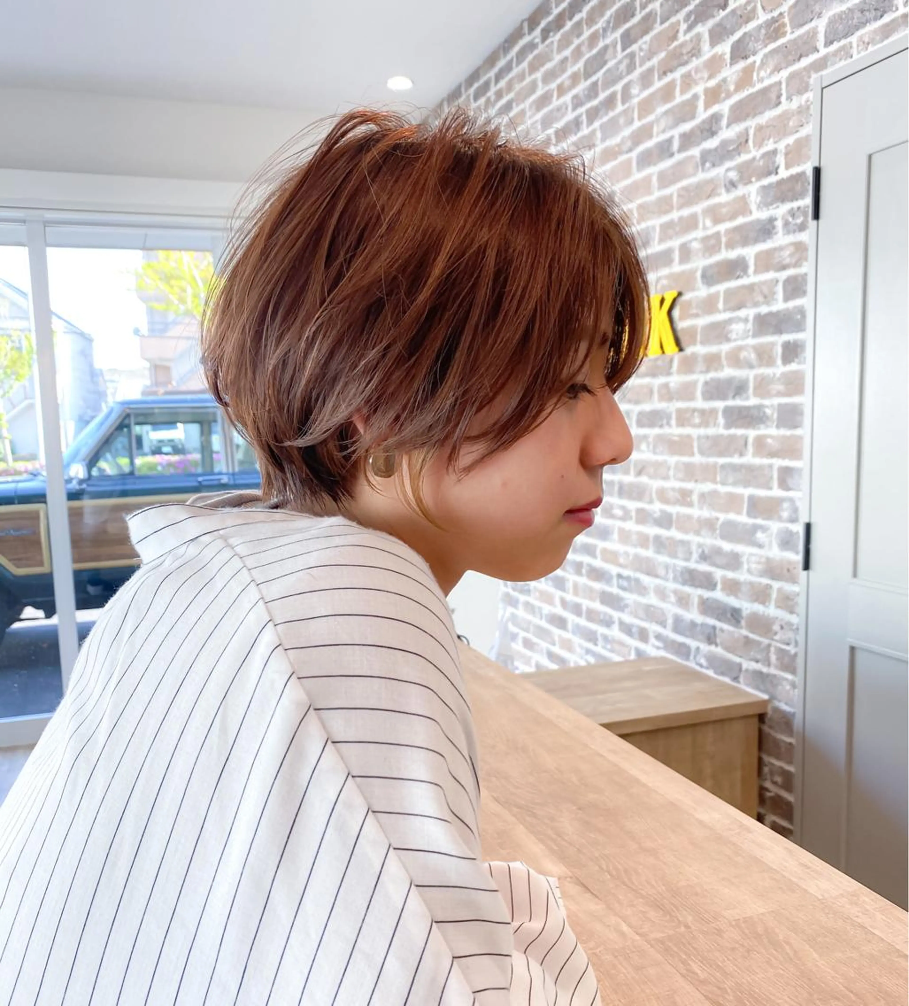 ショート カラー ショートヘア 【ショートスタイル】 志波李空のヘアスタイル