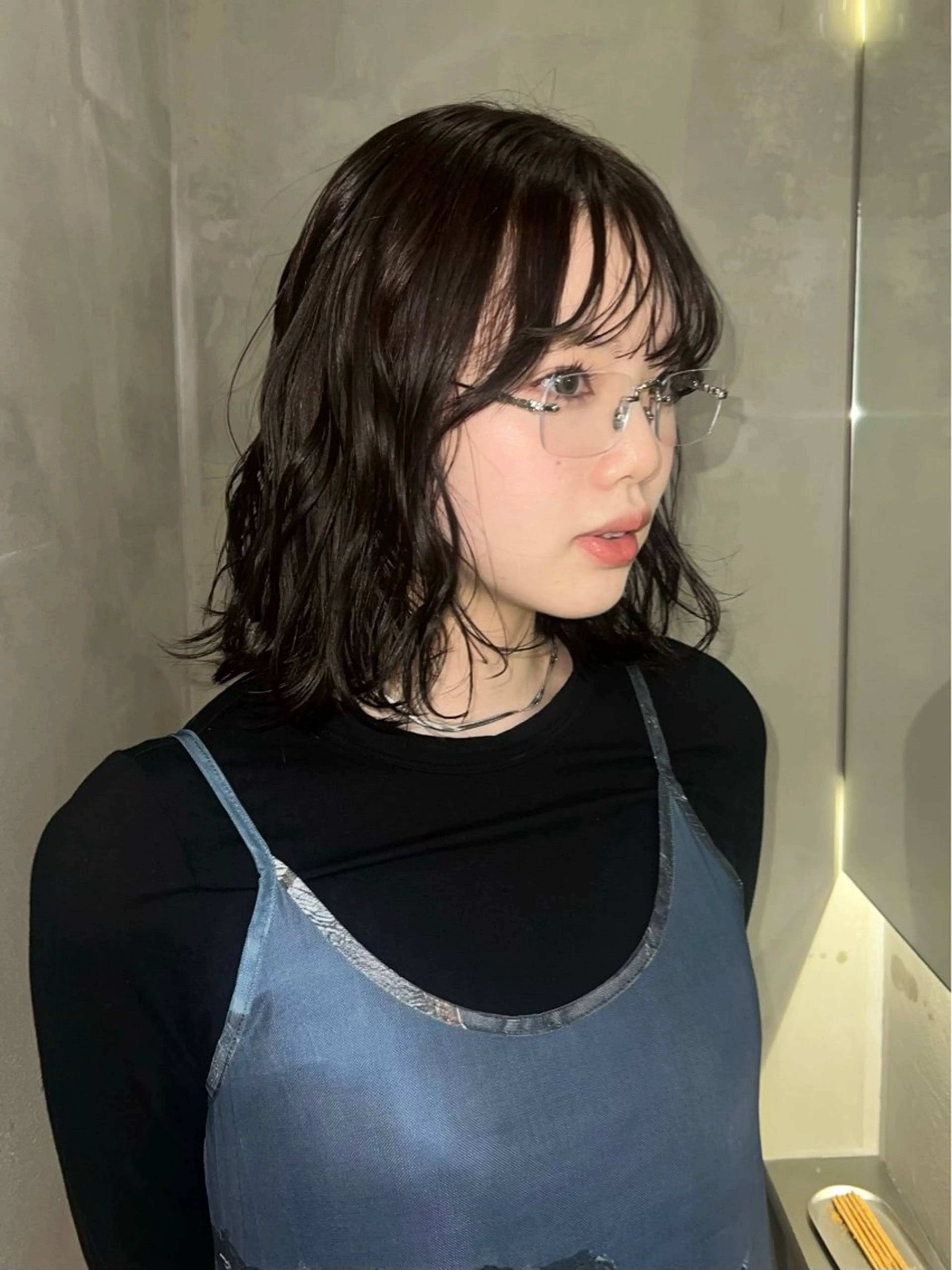 ショート カラー MISAKI🪐 縮毛矯正のヘアスタイル