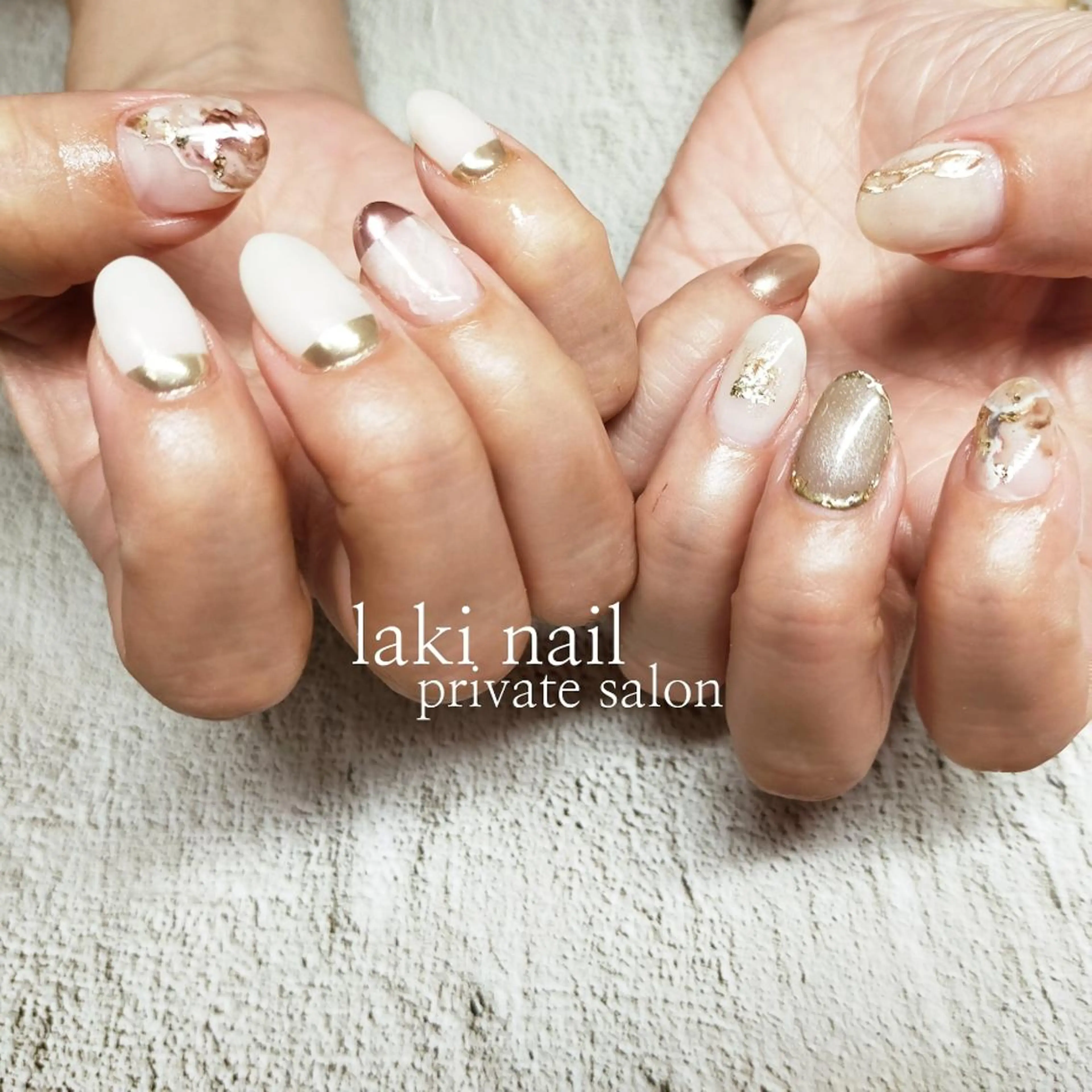 ネイル ニュアンスネイル 春ネイル ハンドネイル by lakiのネイルデザイン