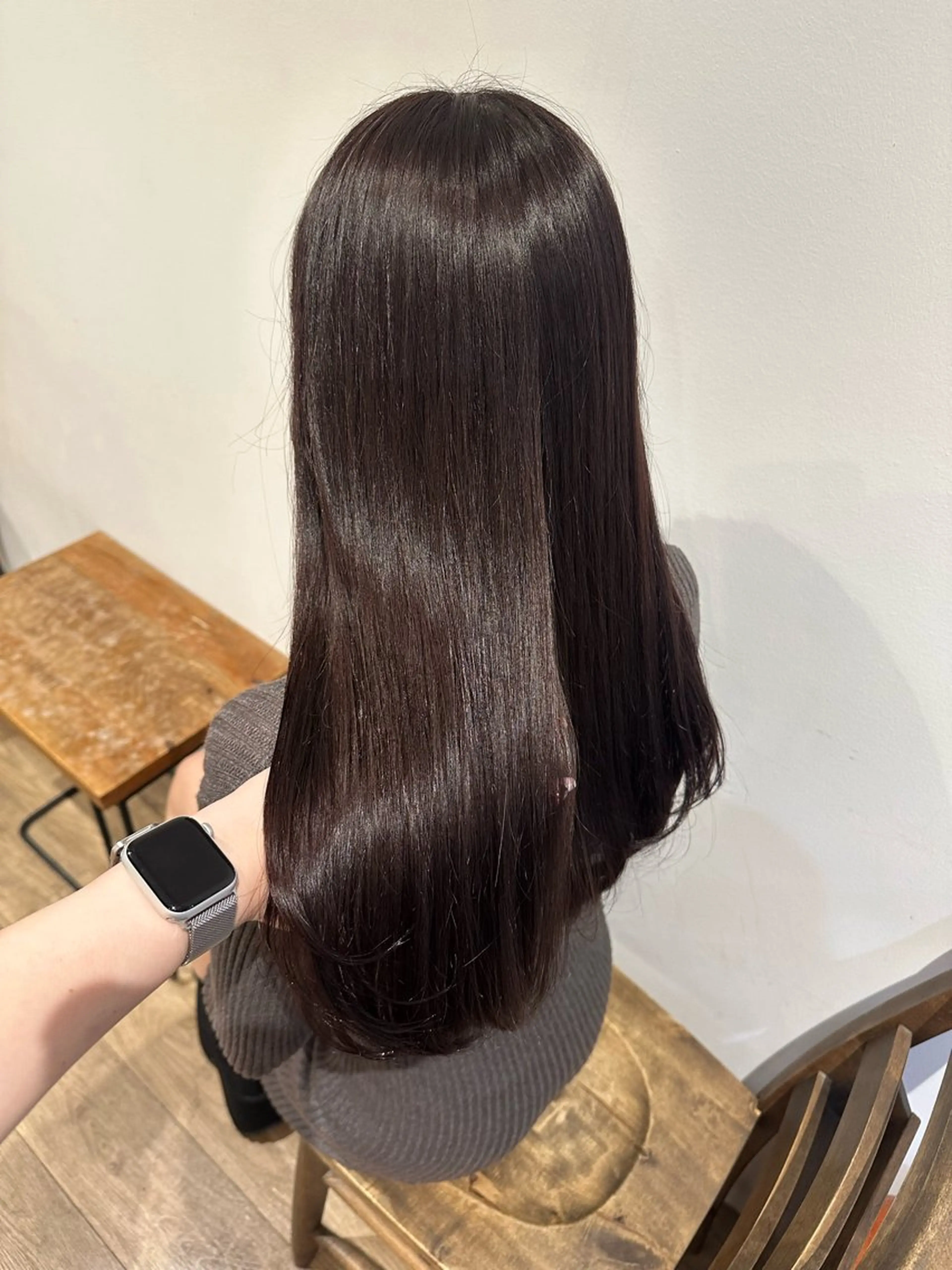 ロング カラー ヘアアレンジ ヘアカラー トリートメント himawari♡ 柔らかいカラーのヘアスタイル